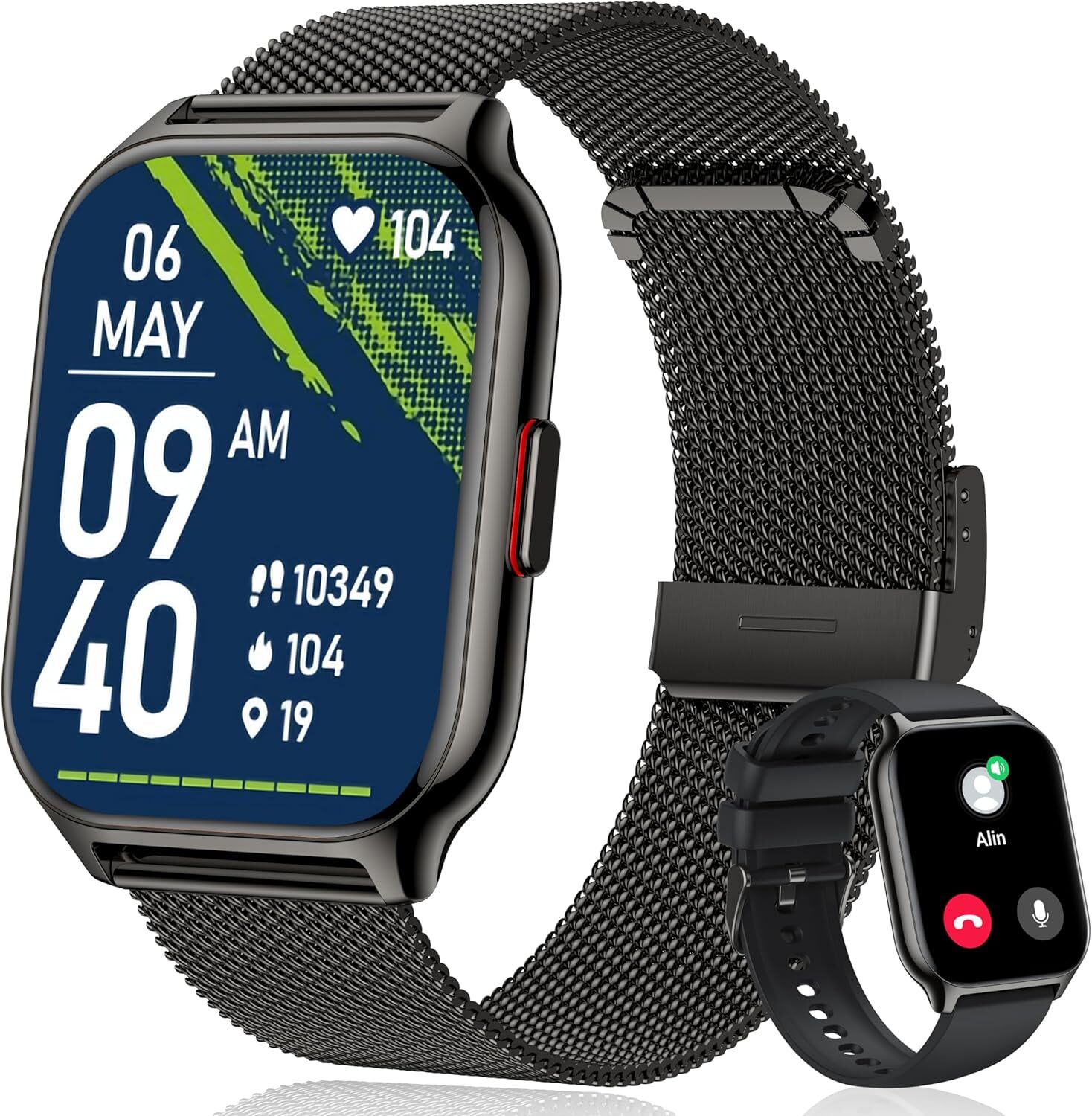 Smart Watch for Women Men Dial/Answer Calls Compatible for Motorola Moto Phones