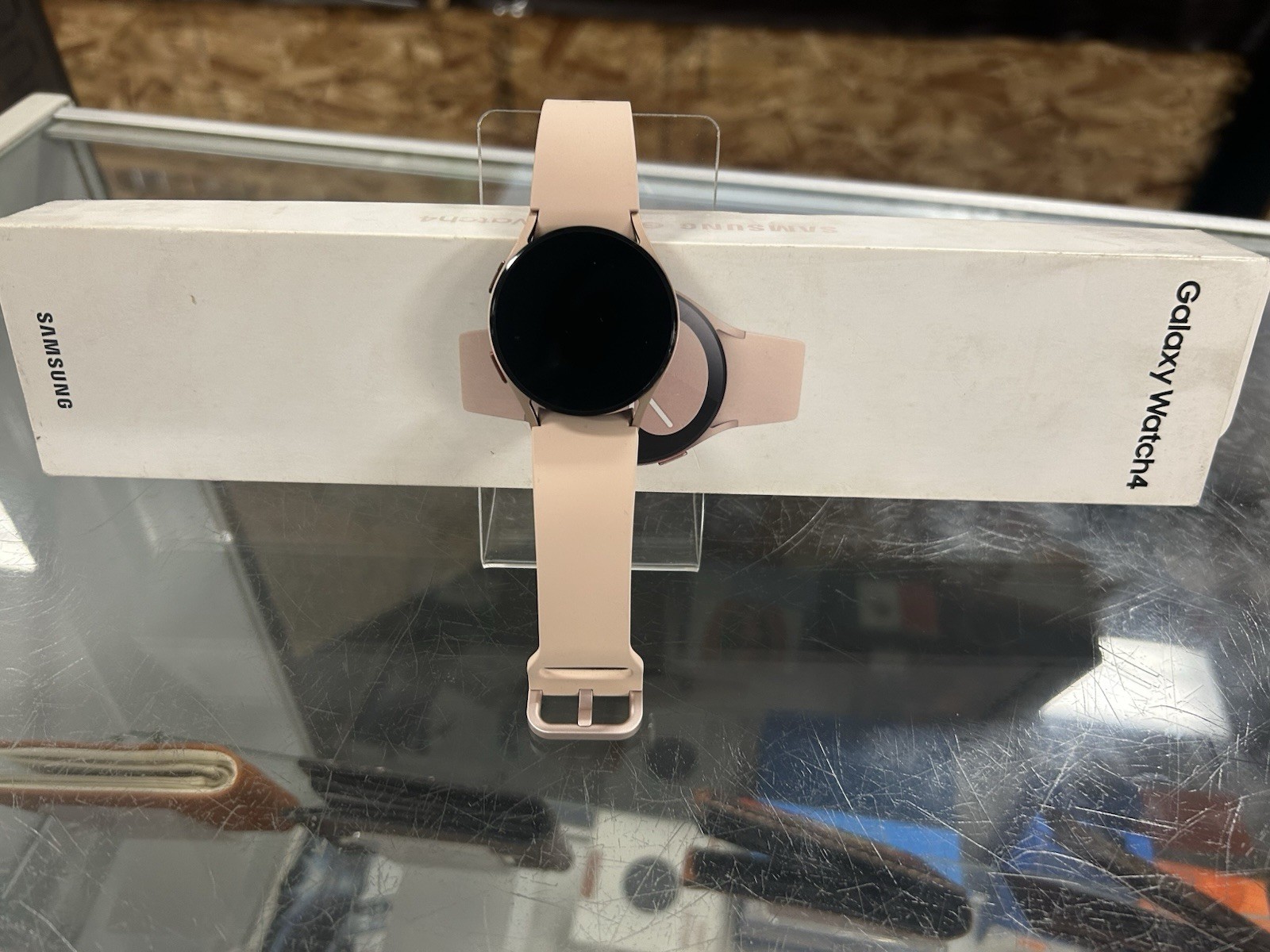 Samsung Galaxy Watch4 SM-R860 40mm Aluminum Case with Sport Band – Pink
