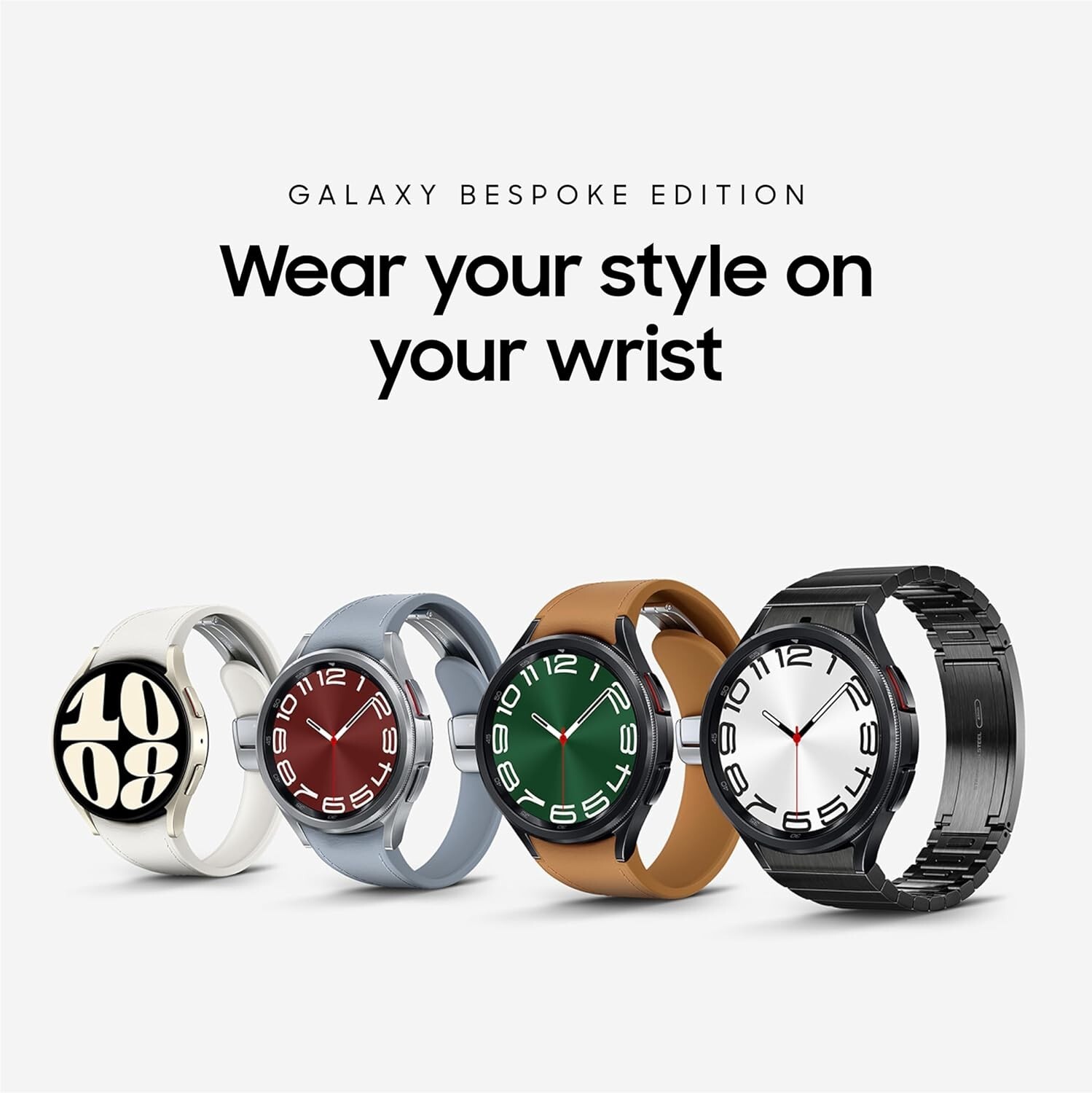 SAMSUNG Galaxy Watch 6 Bespoke Edition 47mm US Version, Link Bracelet Band Black