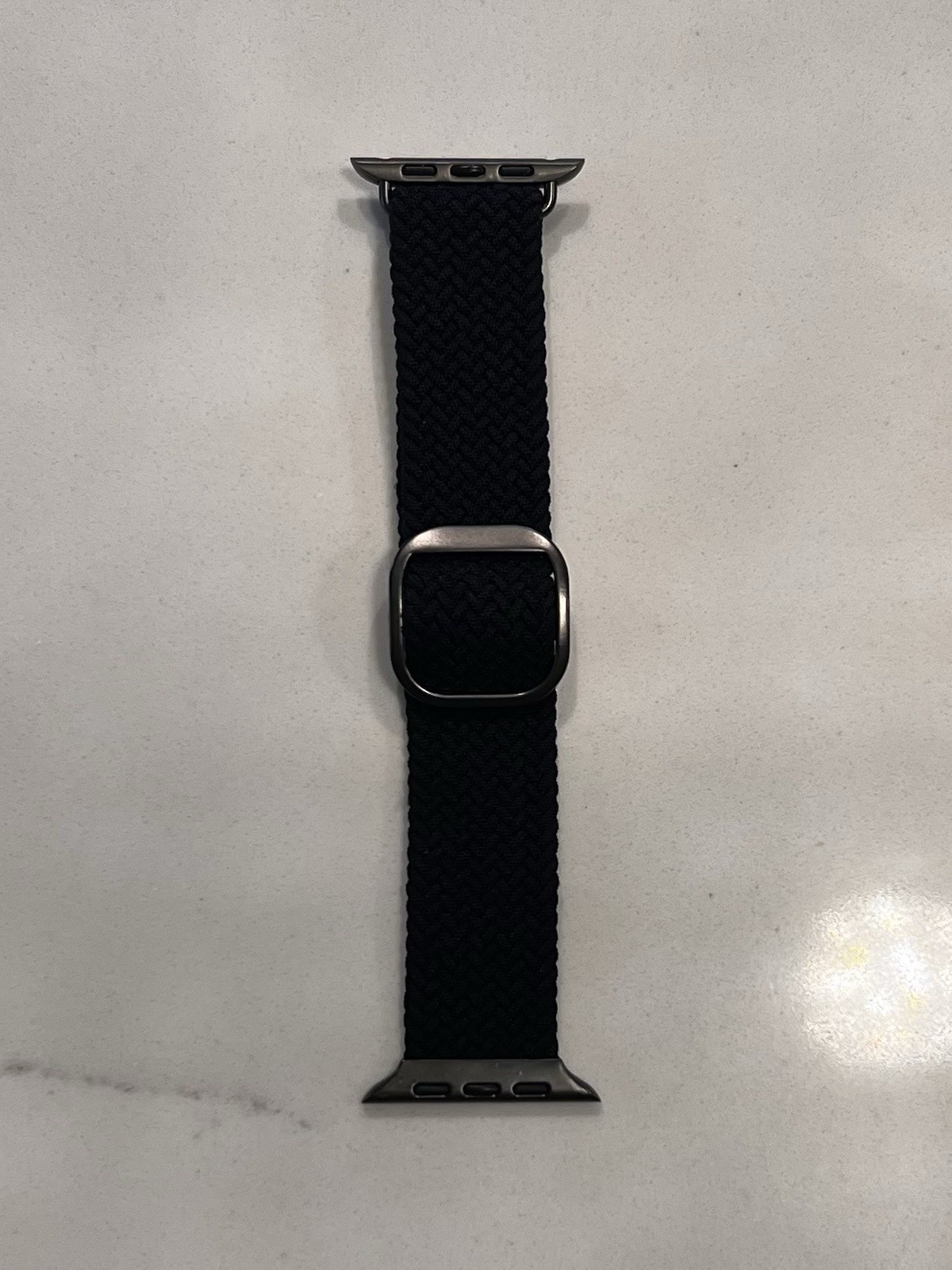 Apple Watch Series 6 – 44mm, GPS Blue Aluminum Case w/ Black Braided Loop A2292