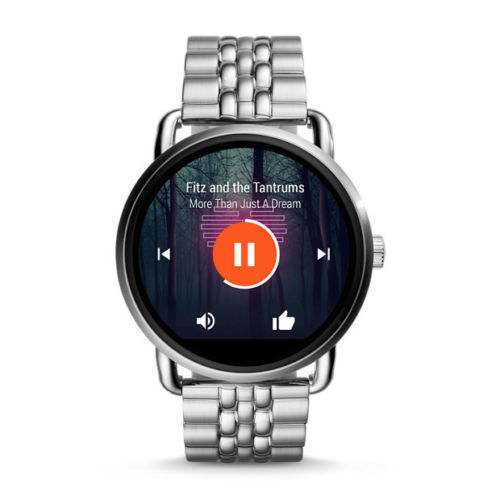 New Luxury Fossil Q Wander Gen 2 Stainless Steel Touchscreen Smartwatch (Unisex)