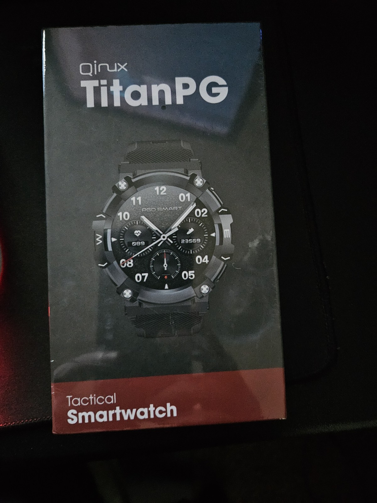 Qinux Titan PG Tactical Smartwatch Wear Military Technology On Your Wrist