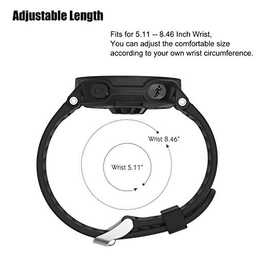 Colorful Silicone Strap Compatible with Garmin Approach S20 S5 S6 Smartwatch Wri