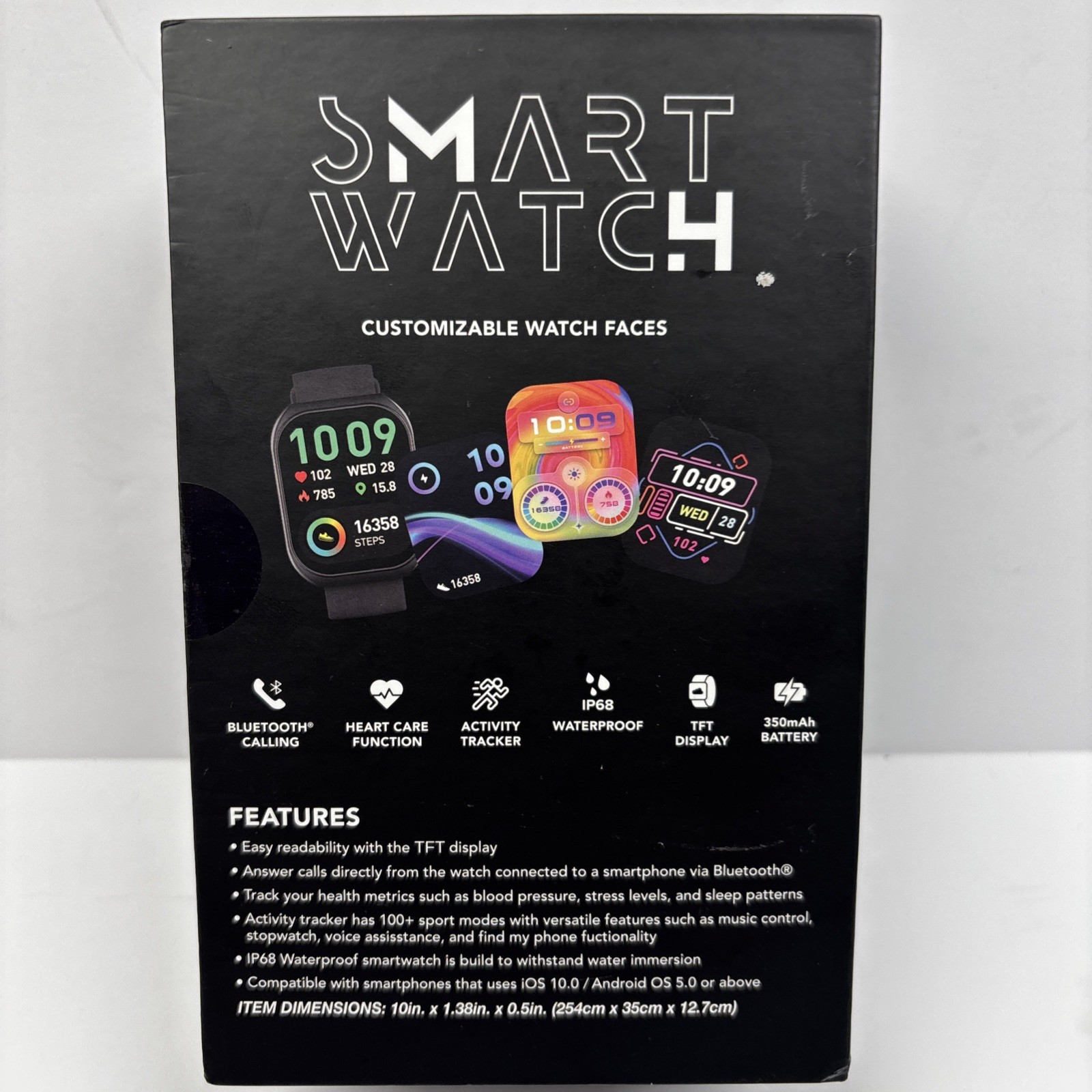Vivitar W 50 Bluetooth Smart Watch. Pair With Your Smartphone To Receive Calls