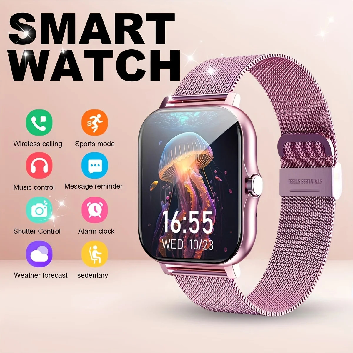 2026 New Upgrad Smart Watch For Men Women 1.83Inch Full Touch Display BT Call