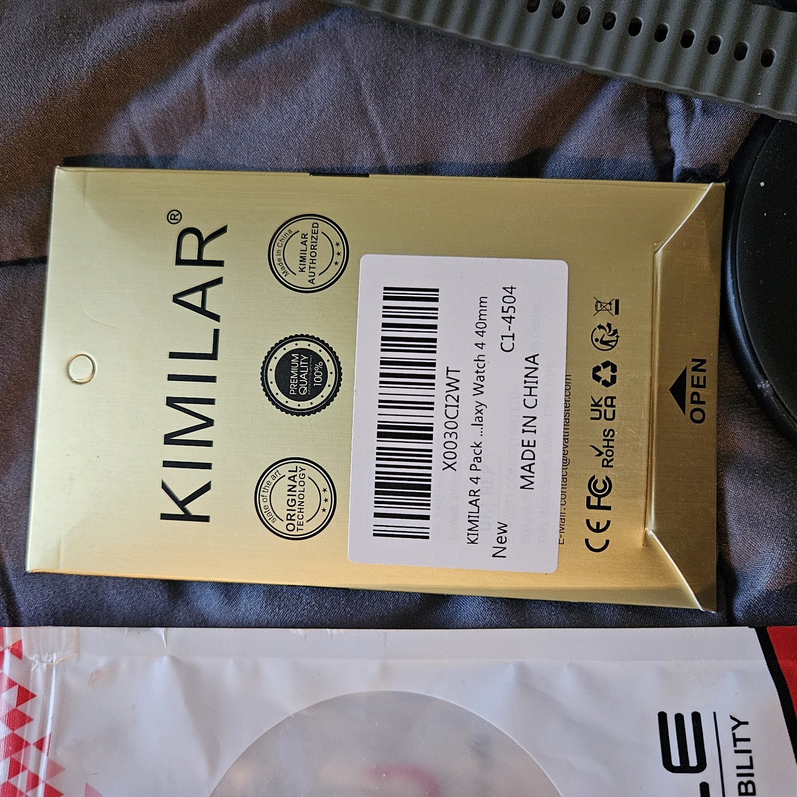Samsung Galaxy Watch4 SM-R860 40mm Aluminum Case with Sport Band – Pink Gold (Bl