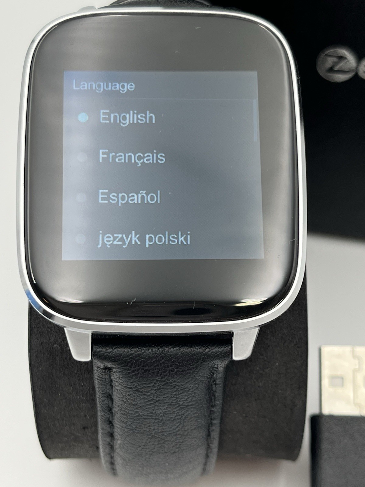 BRAND NEW!! Zeblaze Crystal Smartwatch Featuring a Silver Stainless Steel Case.