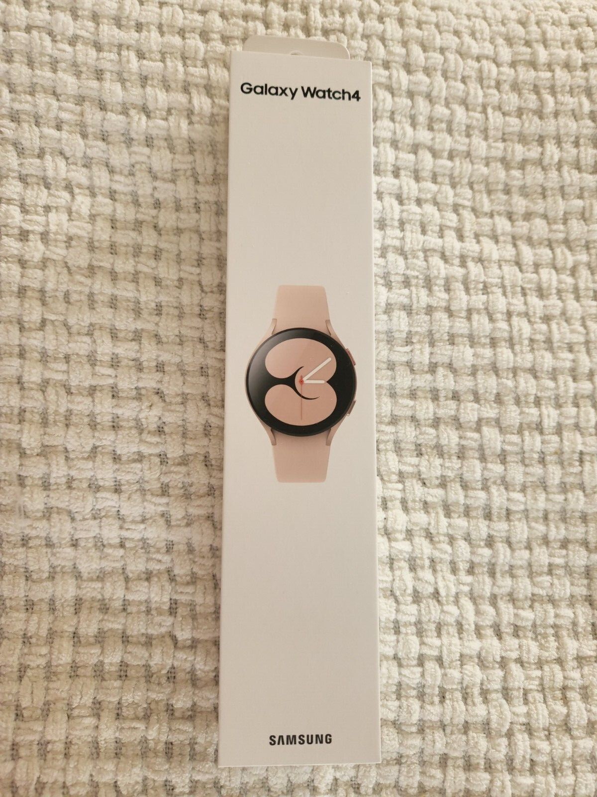 Samsung Galaxy Watch4 SM-R860 40mm Aluminum Case with Sport Band – Pink Gold…
