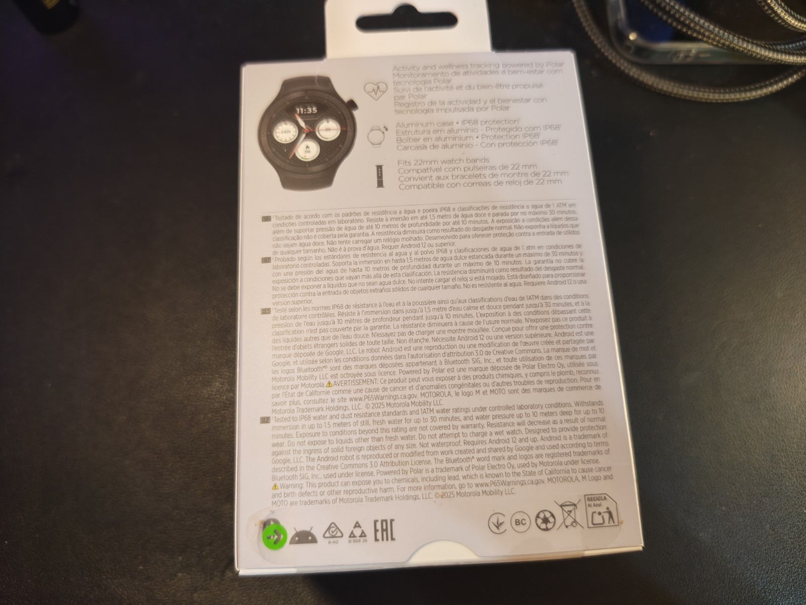 Moto Watch 2026, New In Box