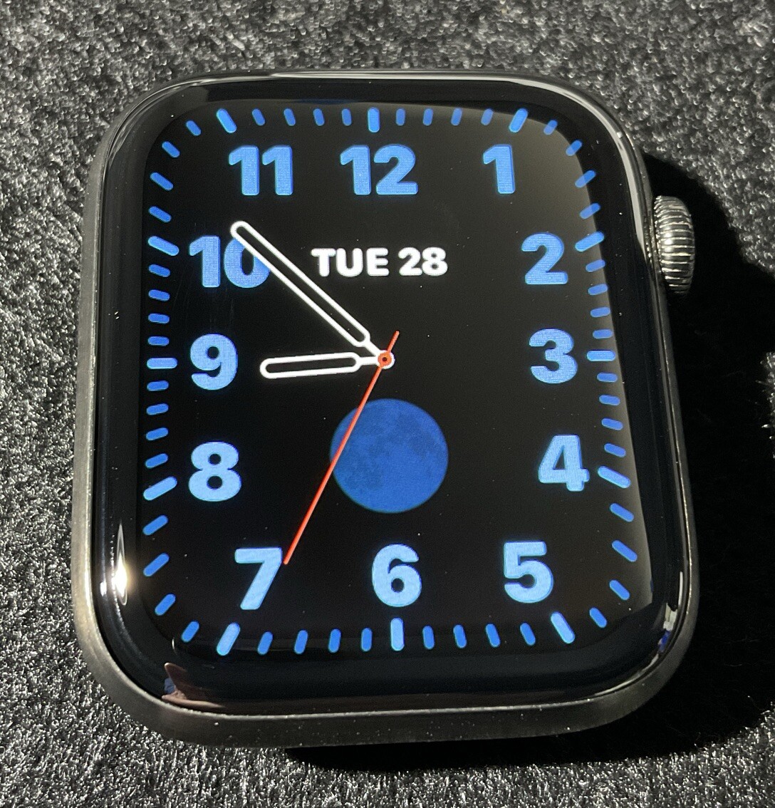 ~SHIPS FAST!~ Apple Watch Series 6 Titanium Case 44mm (GPS + Cellular) M0GH3LL/A