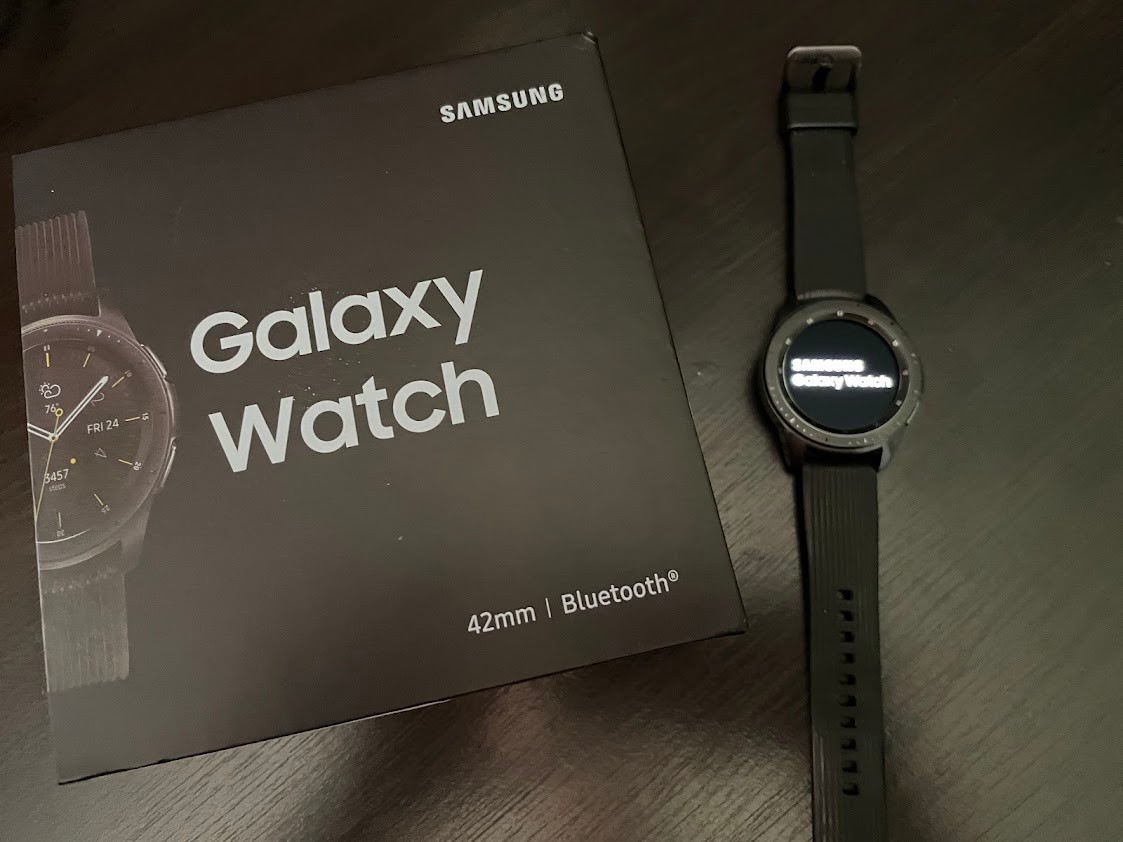 Samsung Galaxy Watch SM-R810 42mm Midnight Black (SM-R810NZKAXAR) Smart Watch