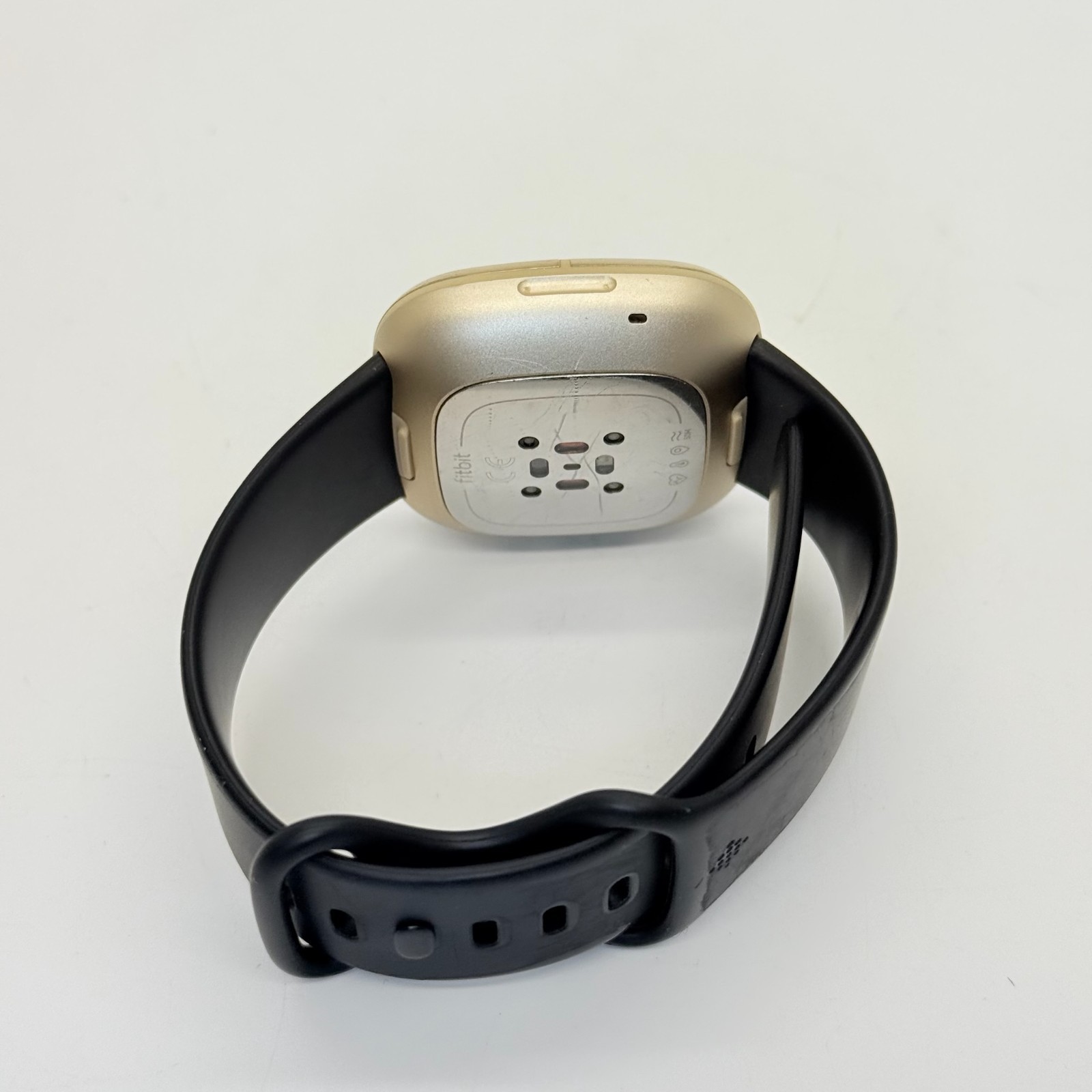 Fitbit Sense Advanced GPS Activity Tracker Smart Watch FB512 GOLD UNIT ONLY!