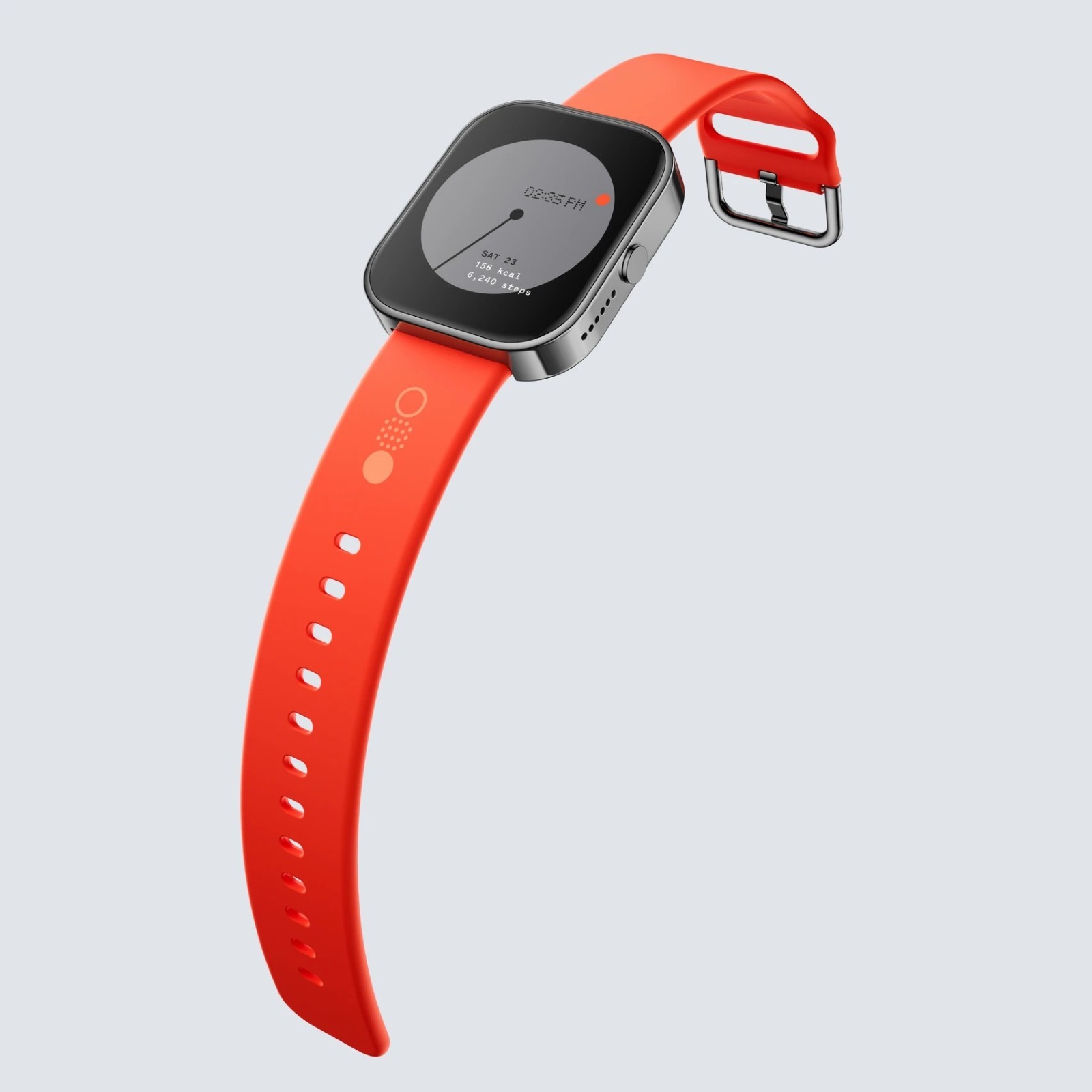 CMF by Nothing Watch Pro-1.96 inch AMOLED-AI noise reduction-GPS-Metallic Grey