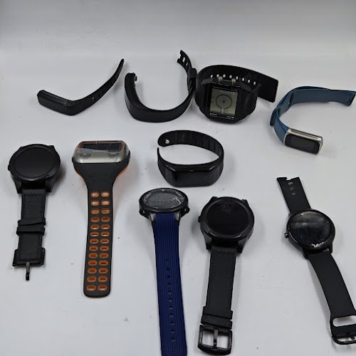 Lot of 10 Mixed Watches – Untested, Broken Bands, No Packaging