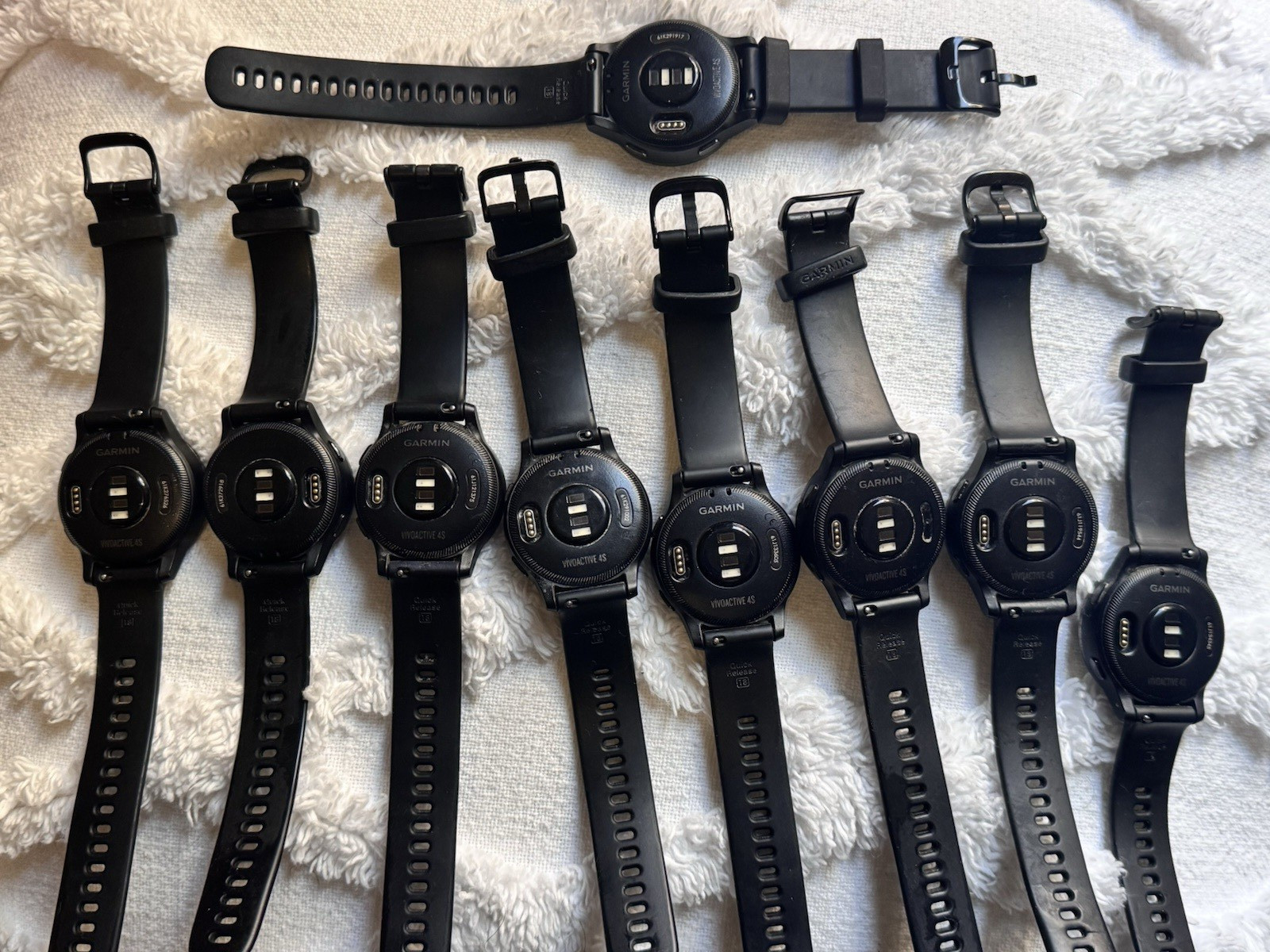 Garmin vivoactive 4S Black/Slate Smart GPS Smart Watch Untested For Parts only