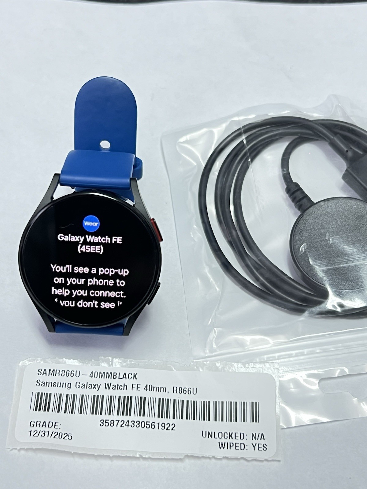 Samsung Galaxy Watch FE 16GB (40mm) (Wi-Fi + Celluler) SM-R866U – Good