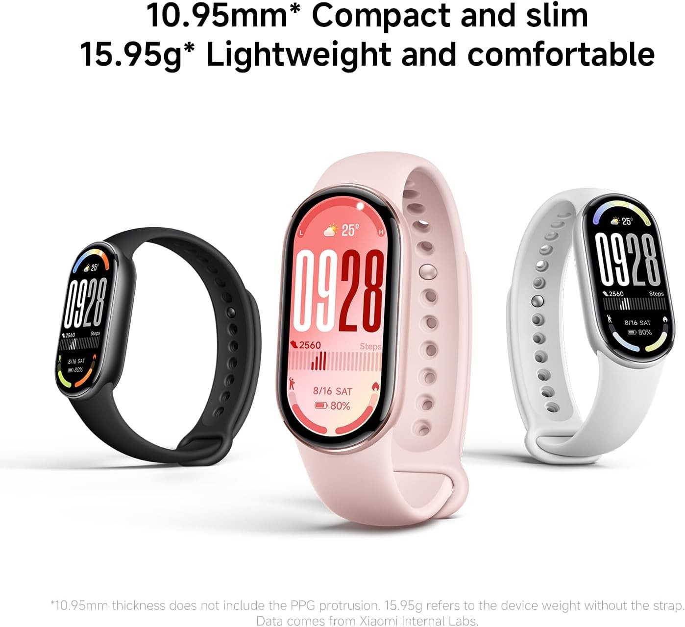 XIAOMI Mi Smart Band 10, 21Day Bat, Touchscreen, Multi-Sport Tracker, HR Monitor