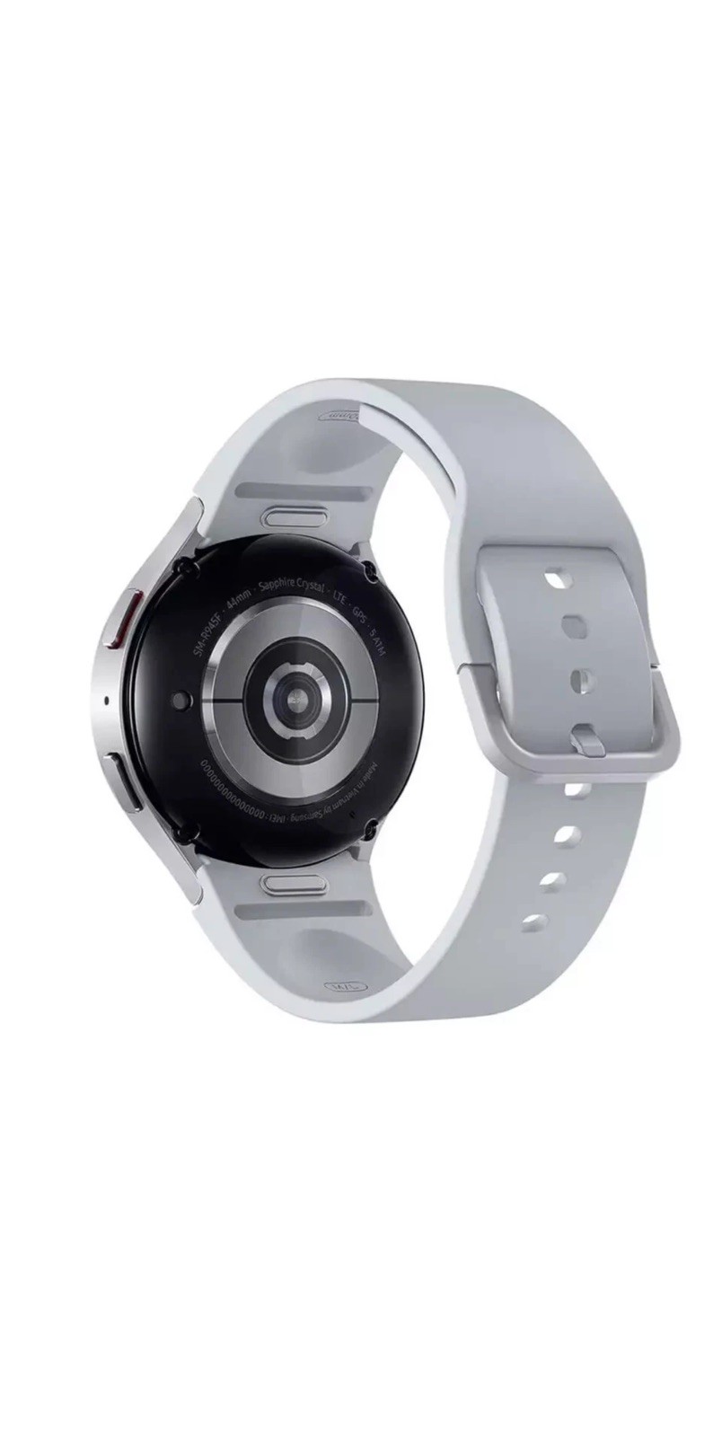 Samsung Galaxy Watch6 SM-R940 44mm Aluminum Case with Sport Band – Silver…