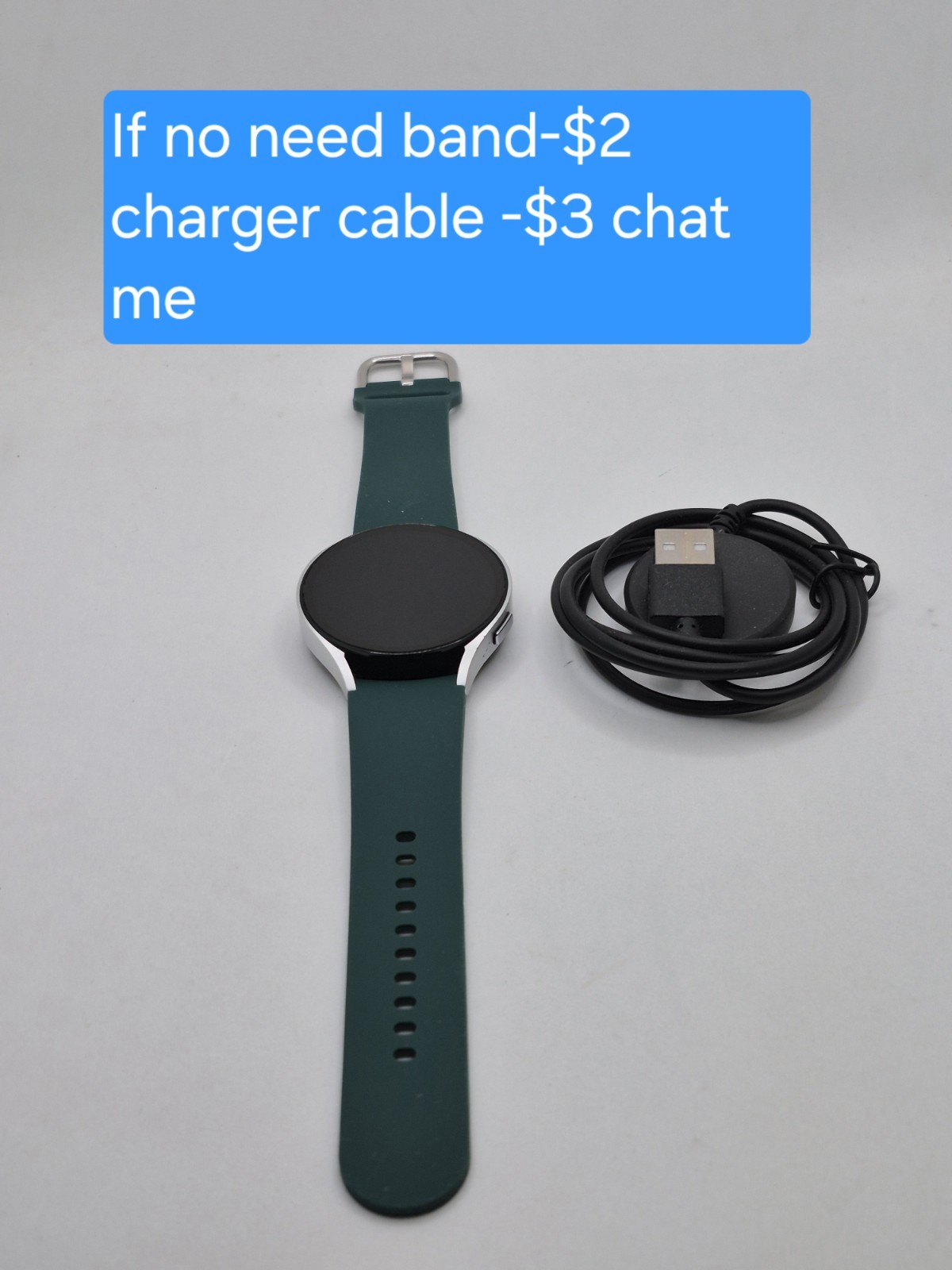 Samsung Galaxy Watch6 SM-R940 Aluminum Smartwatch 44mm BT – Silver #1