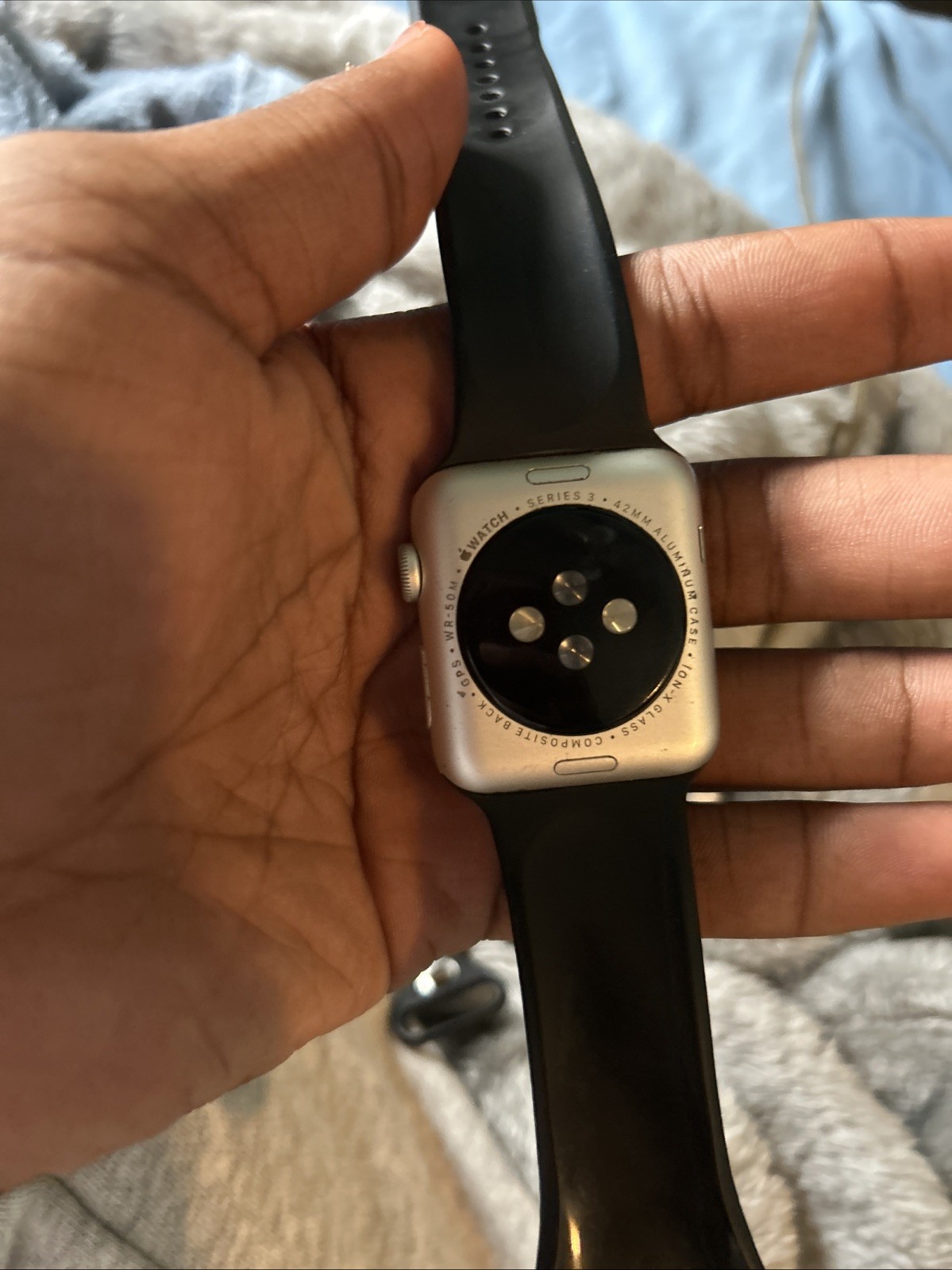 Apple Watch Series 3 42mm GPS Aluminum Black Sport Band Unlocked