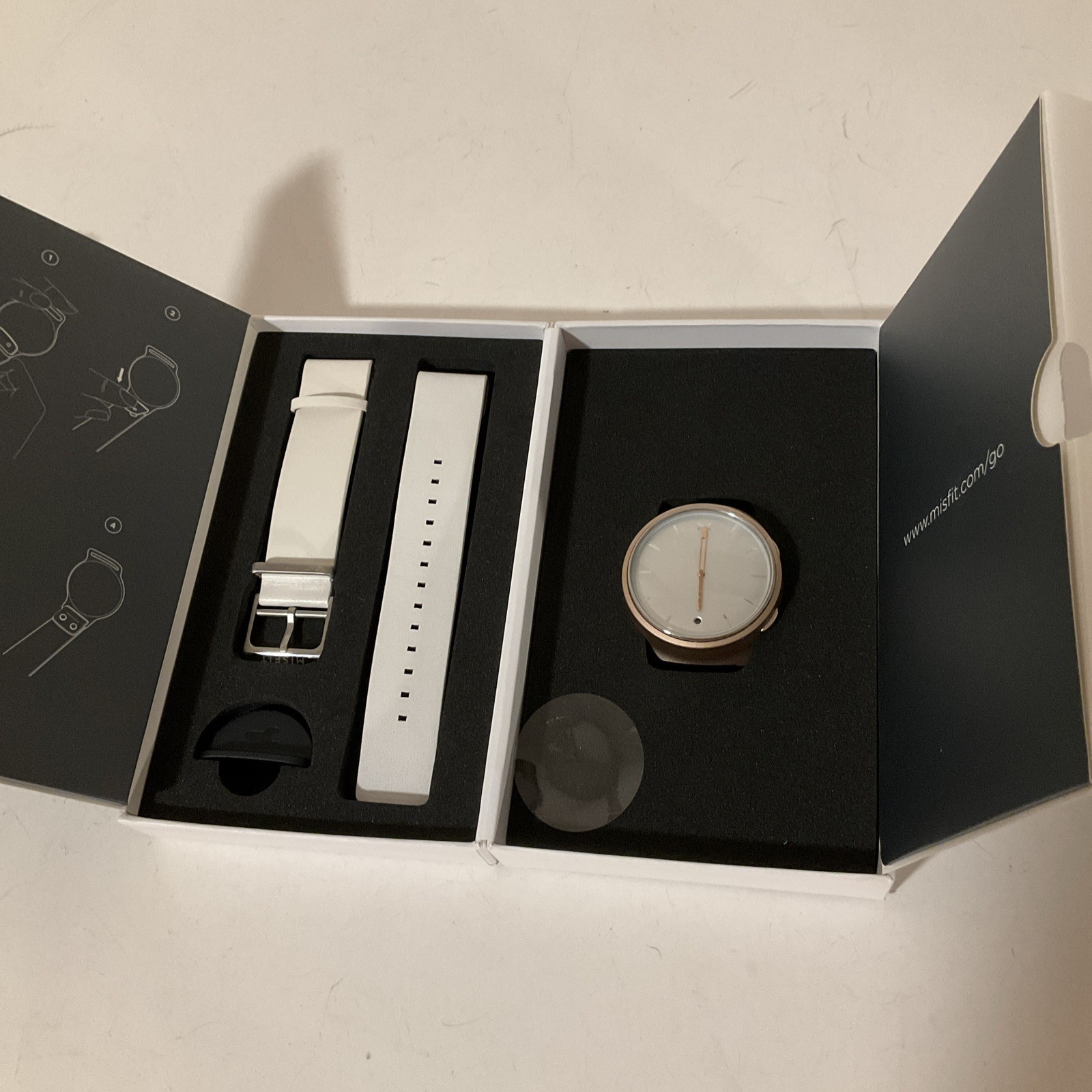 Misfit Phase Hybrid Smart Watch Rose Gold
