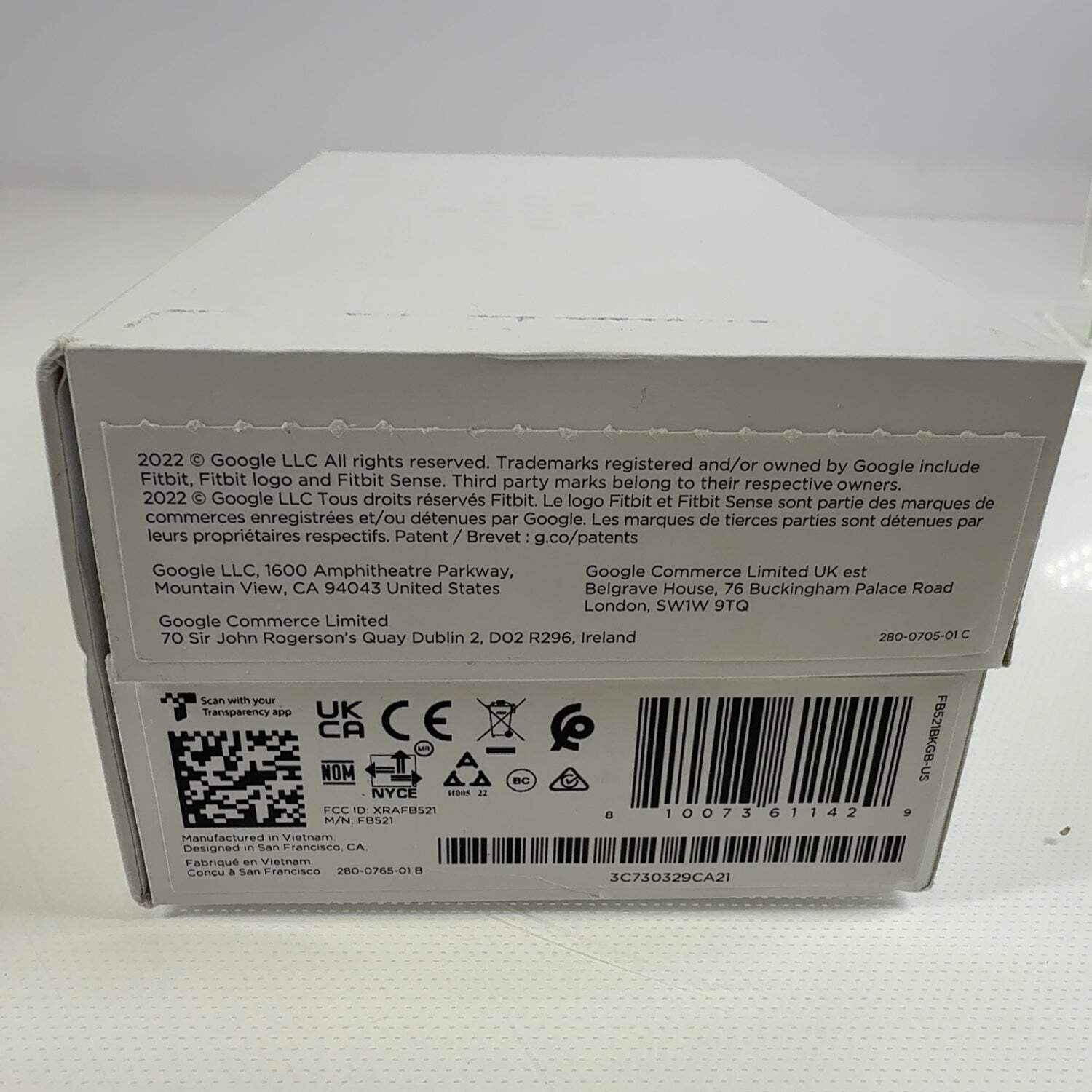 Fitbit Sense 2 Fitness Tracker FB521BKGB