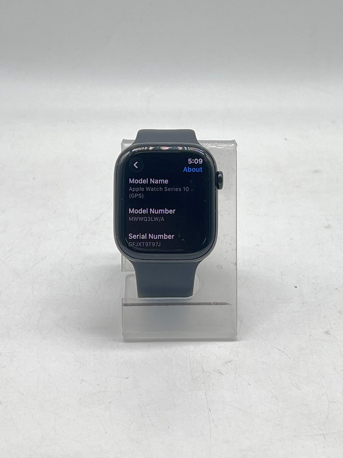 Apple Watch Series 10 46mm GPS Jet Black Aluminum – Used