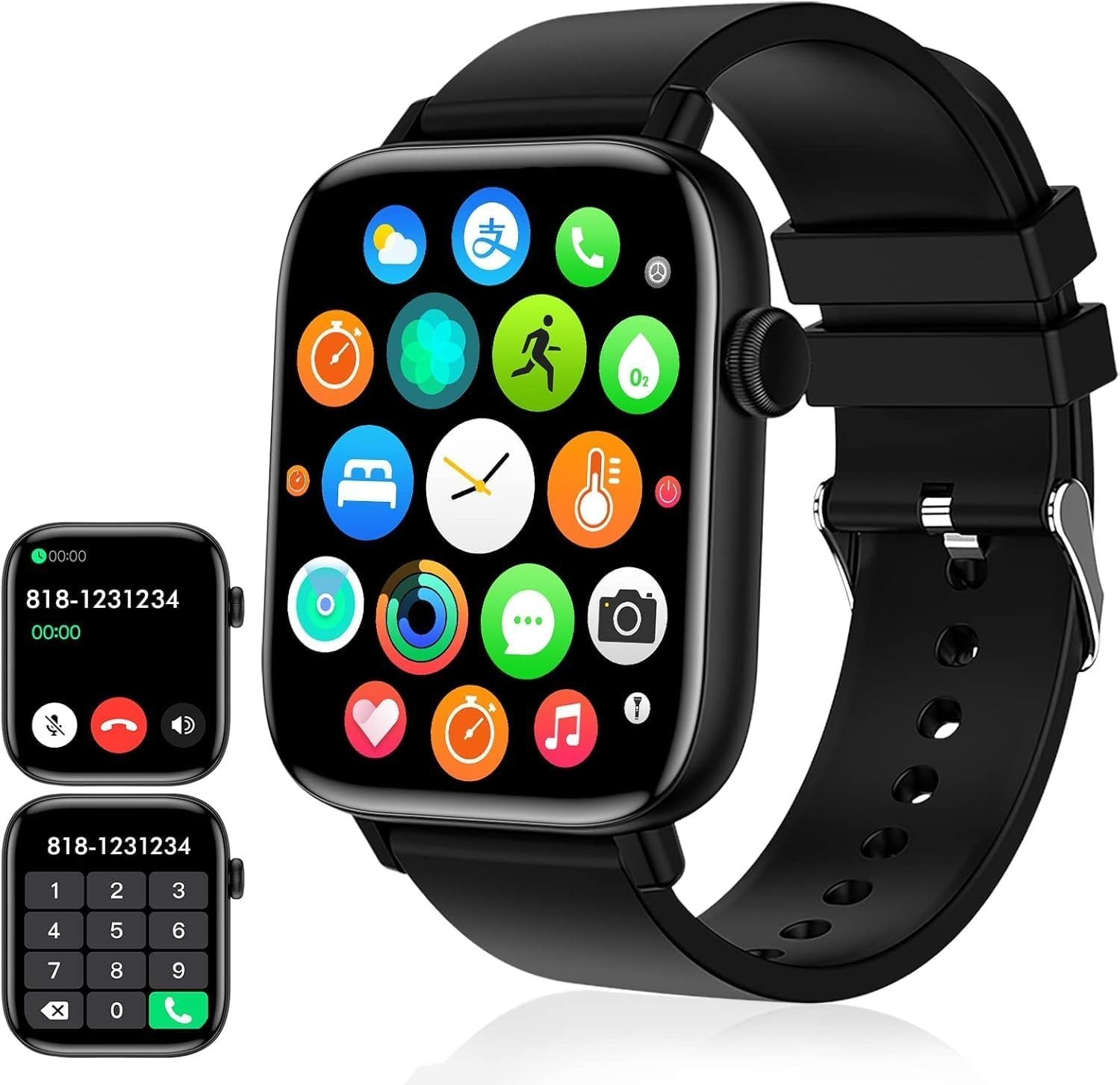 Smart Watch for Men 190 HD Touch Screen Bluetooth Call Fitness Tracker