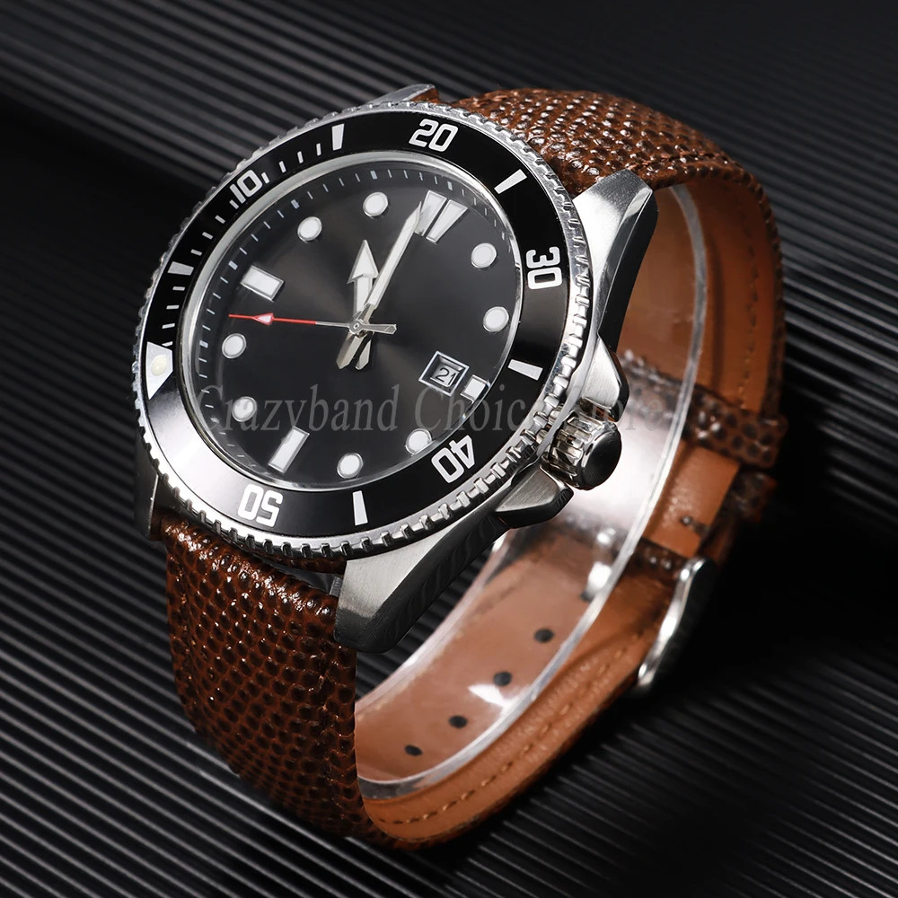 Lizard Texture Leather Watch Strap 14mm 16mm 18mm 19mm 20mm 21mm 22mm Business C