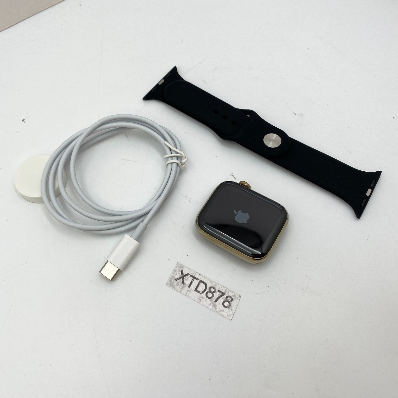 Apple Watch Series 6 – 44mm Stainless Steel Gold (Unlocked) A2294 – Very Good
