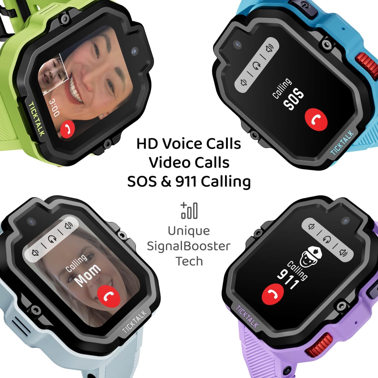 TickTalk5 Smart Watch for Kids with GPS Tracker, Video Calling, Texting, and …