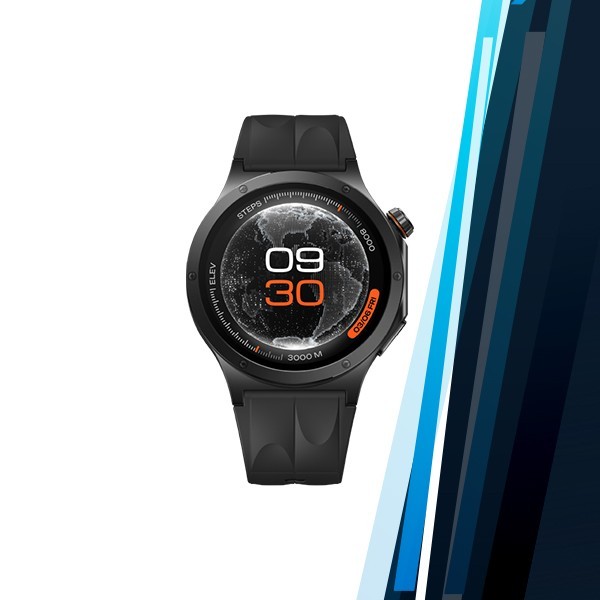 OPPO Watch X3 Android iOS Smartwatch (OBSIDIAN BLACK/2GB+32GB/AMOLED/Bluetooth)