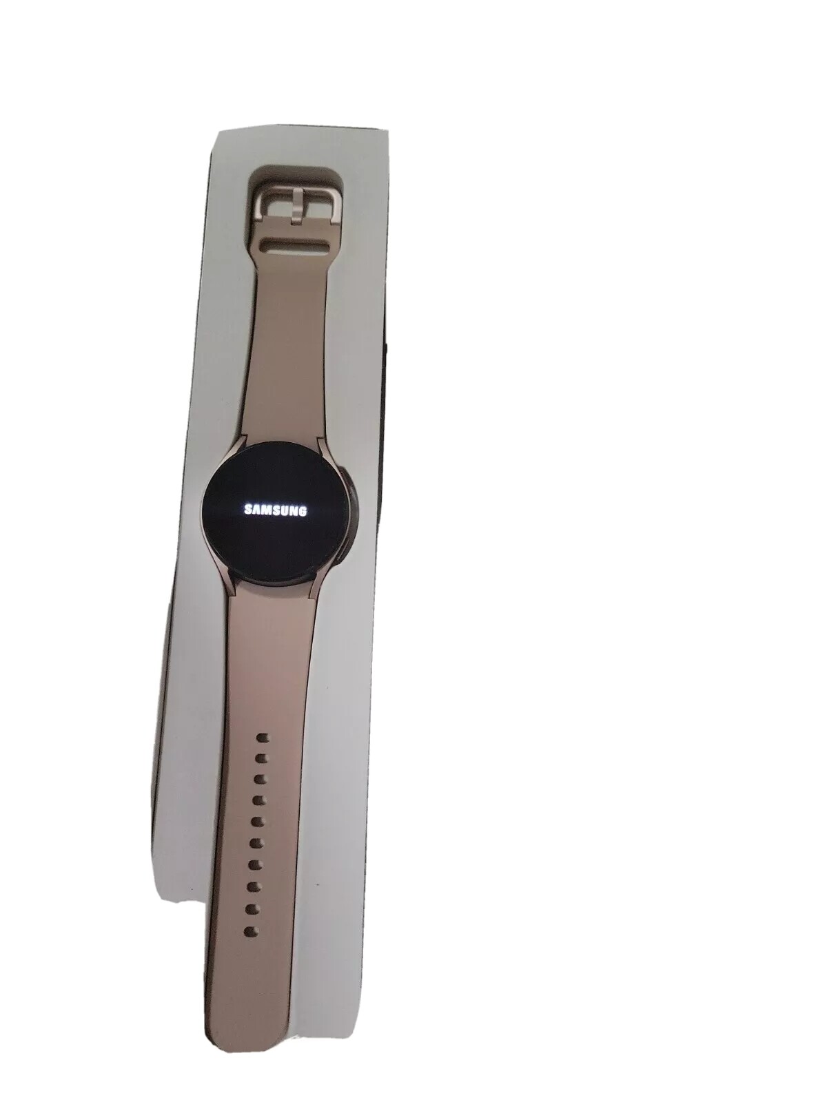 Samsung Galaxy Watch4 SM-R865 40mm Aluminum Case with Sport Band – Pink Gold (L…