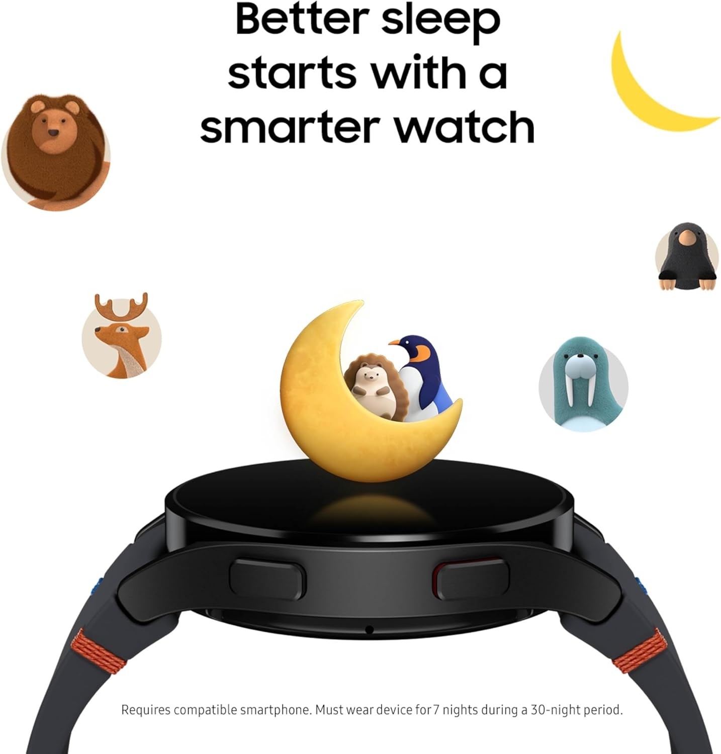 Samsung Galaxy Watch FE Aluminum Smartwatch 40mm LTE Blue Band SM-R866UZSAXAA