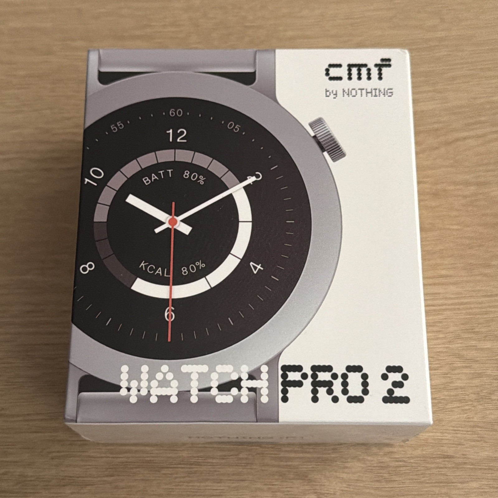 CMF By Nothing Watch Pro 2 D398 Ash Grey Bluetooth GPS Heart Rate Smartwatch