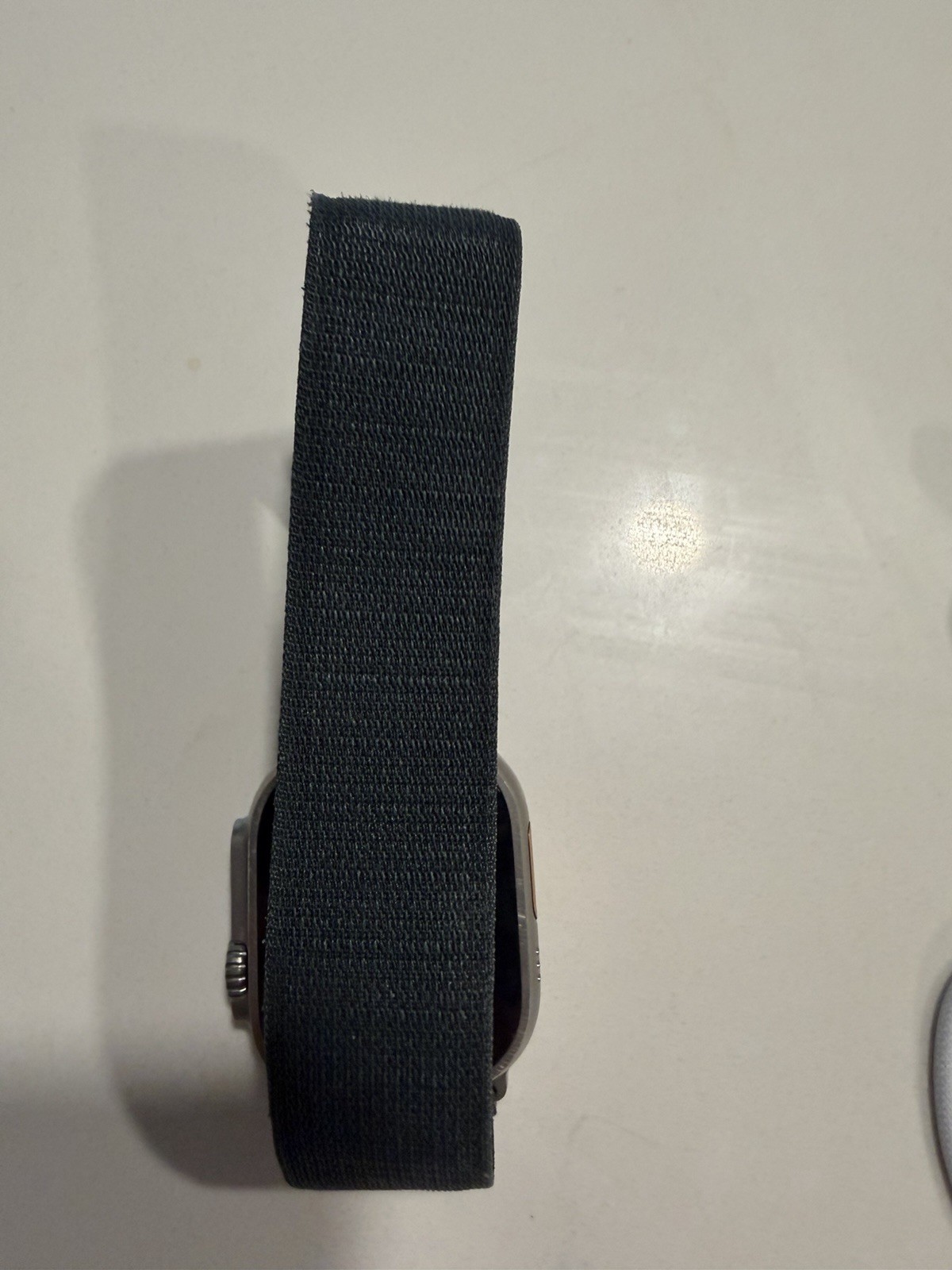Apple Watch Ultra 1 used Green Alpine Band Milanese Loop 49mm