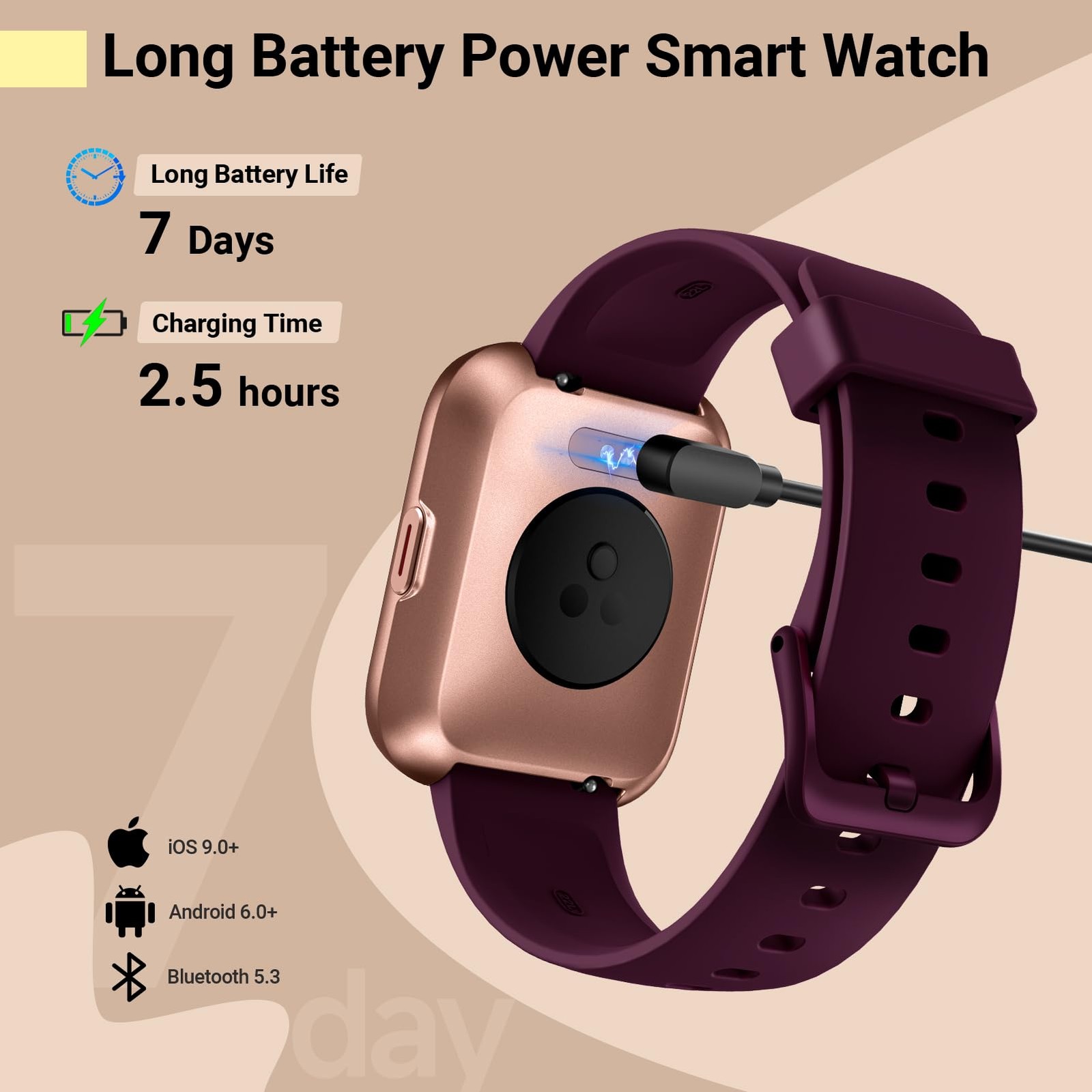 for , with Android & iPhone, 1.8” Fitness Tracker with Alexa, & Notification…
