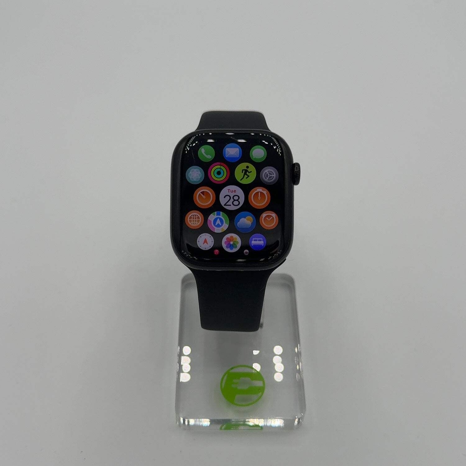 Unlocked Apple Watch Series 10 46MM Aluminum Black Watch Band 100% Battery