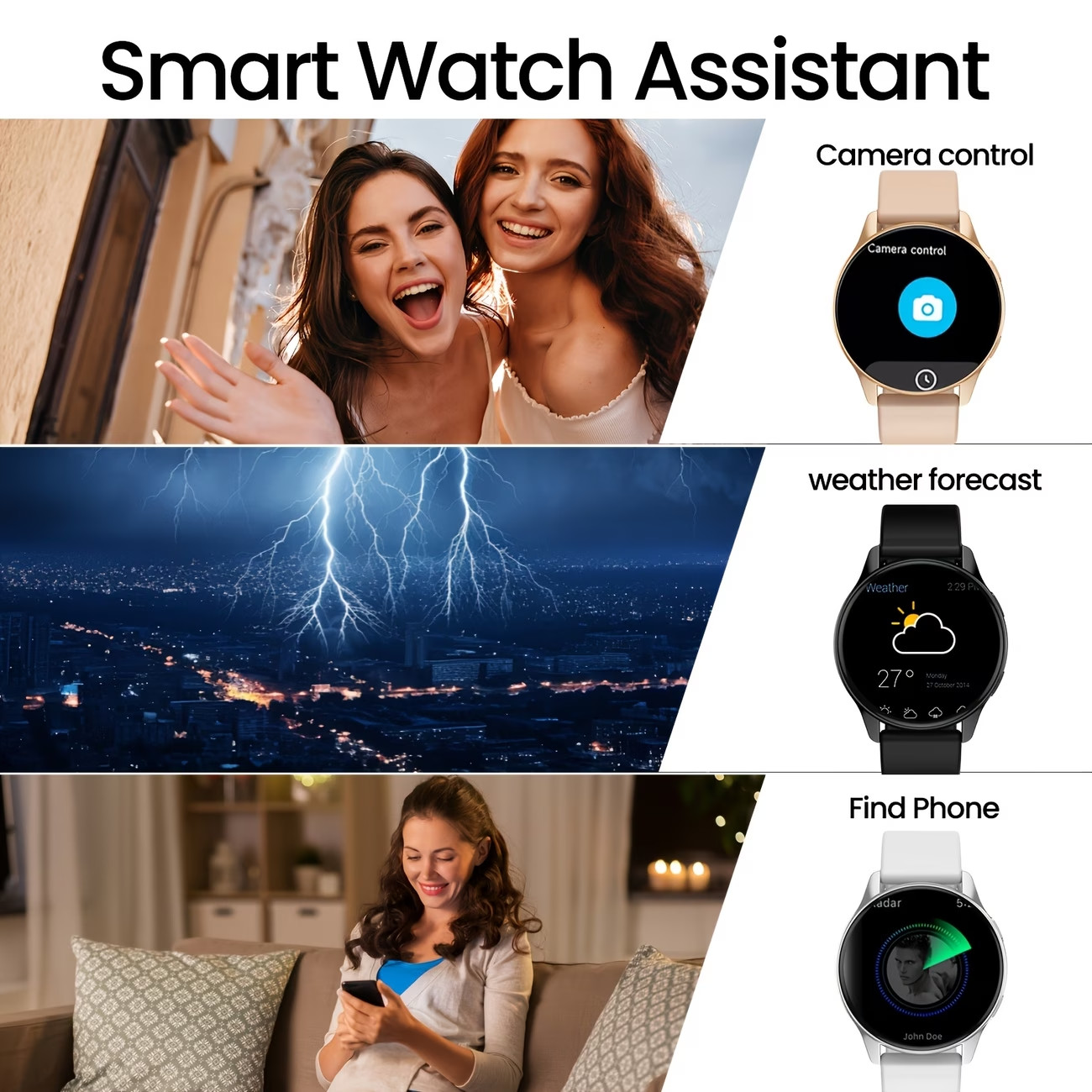 Smart Watch – 1.51″ HD Touchscreen | Bluetooth Calling | IOS & ANDROID