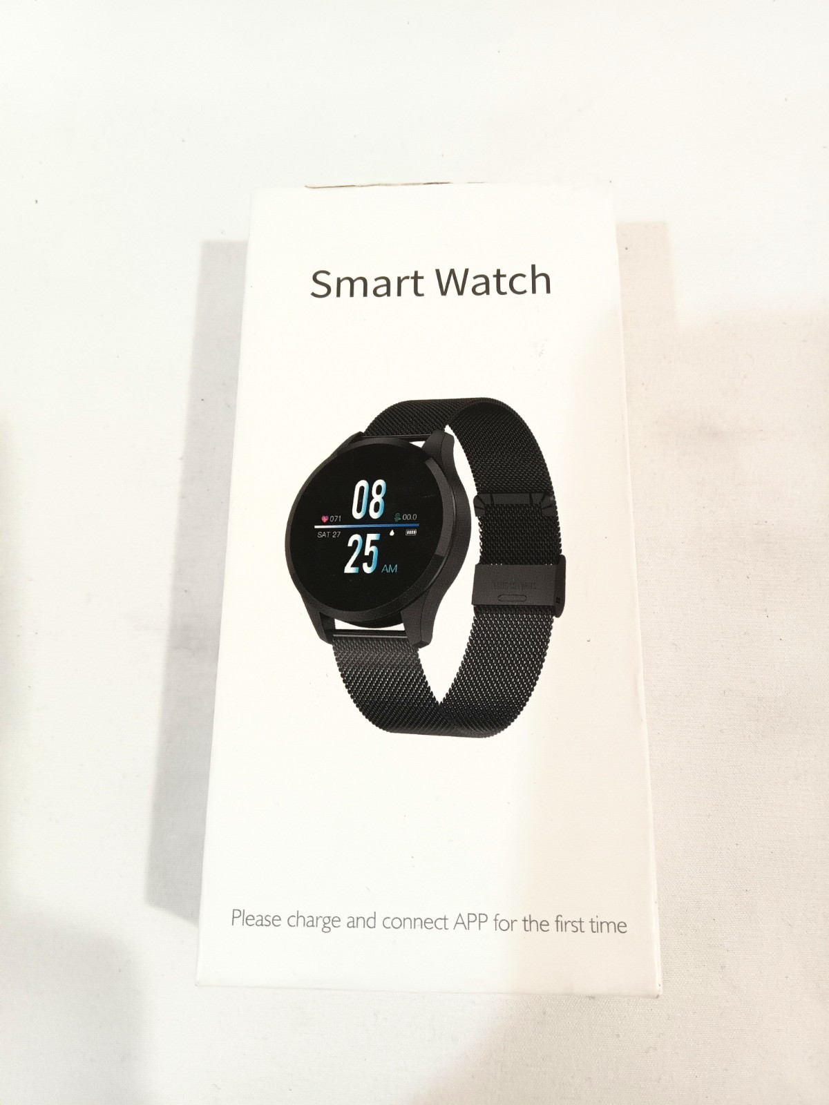 Smart Watch Android 4.4 & above / iOS9.0 & above Black Color
