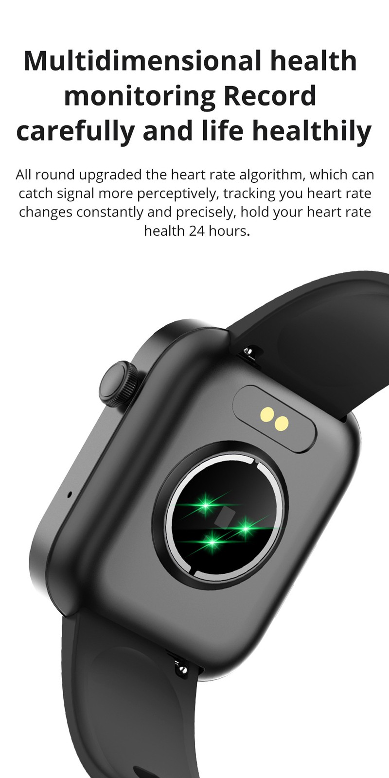 COLMI P71 Smart Watch, Sports Pedometer, IP67 Waterproof, Full-Screen calling yn