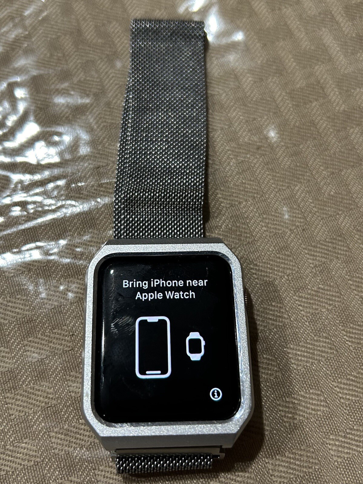 Apple Watch Series 3 42mm GPS Model A1859 Silver/ Pink w/ Silver Band 🔥