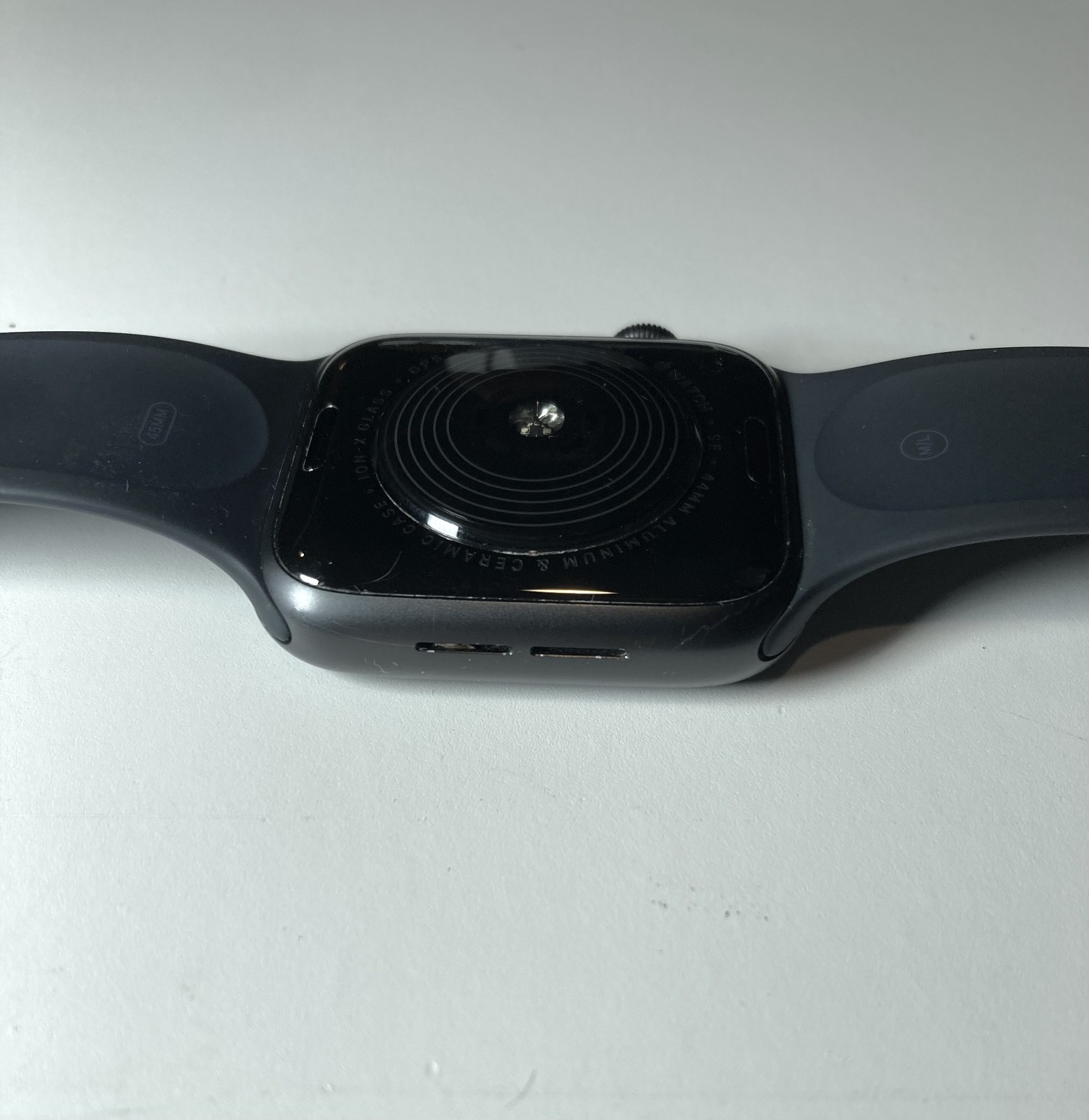 Apple Watch SE 1st Gen 44mm Black Sport Band No Cellular