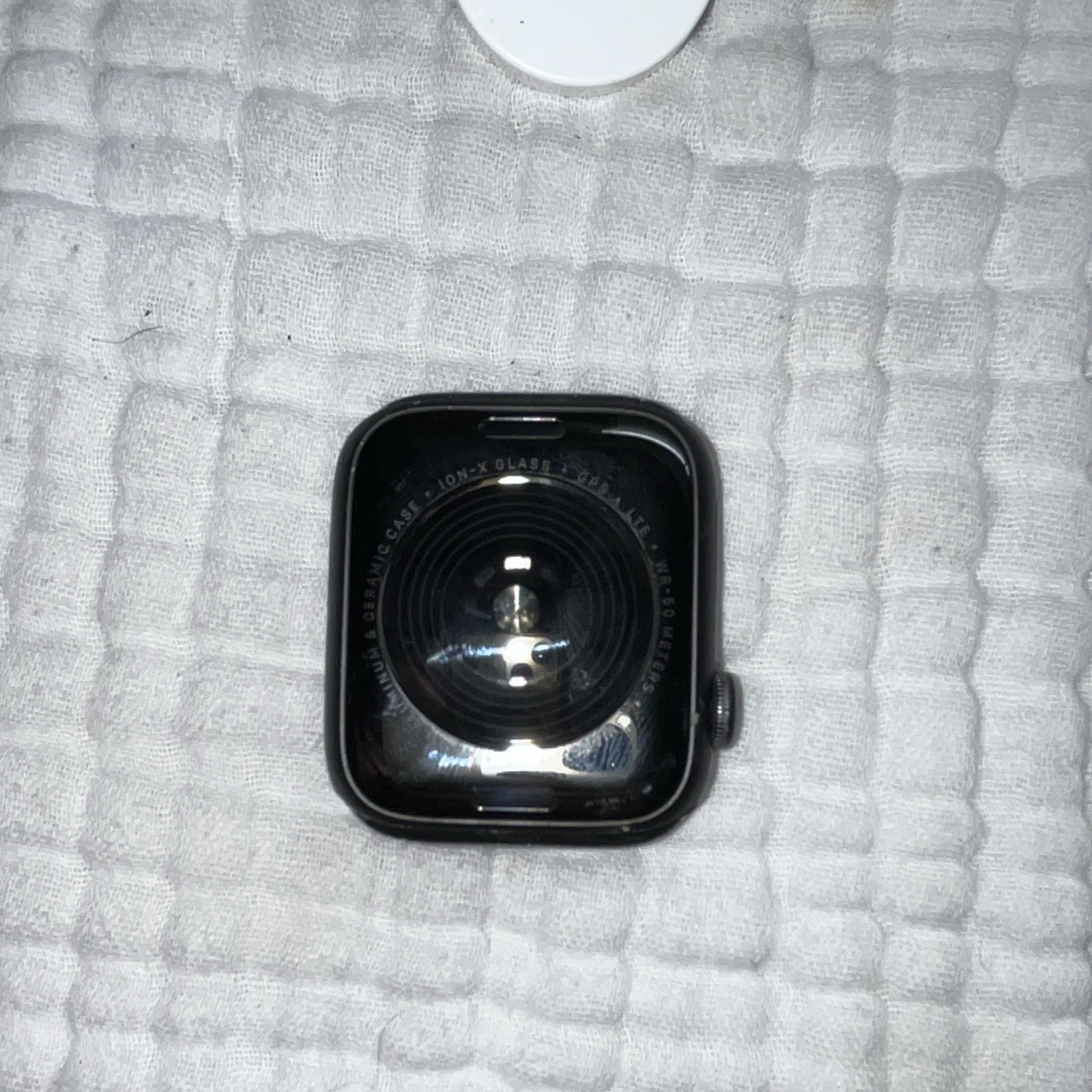 Apple Watch Series 5 44mm GPS 32GB Black Aluminum Case, Black Band + 2 More