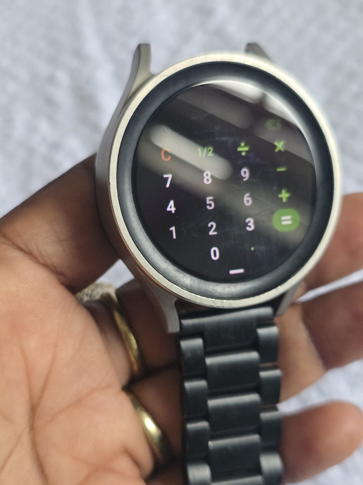 Samsung Galaxy Watch Pro 5 Smartwatch LTE 45mm GPS Band Damaged