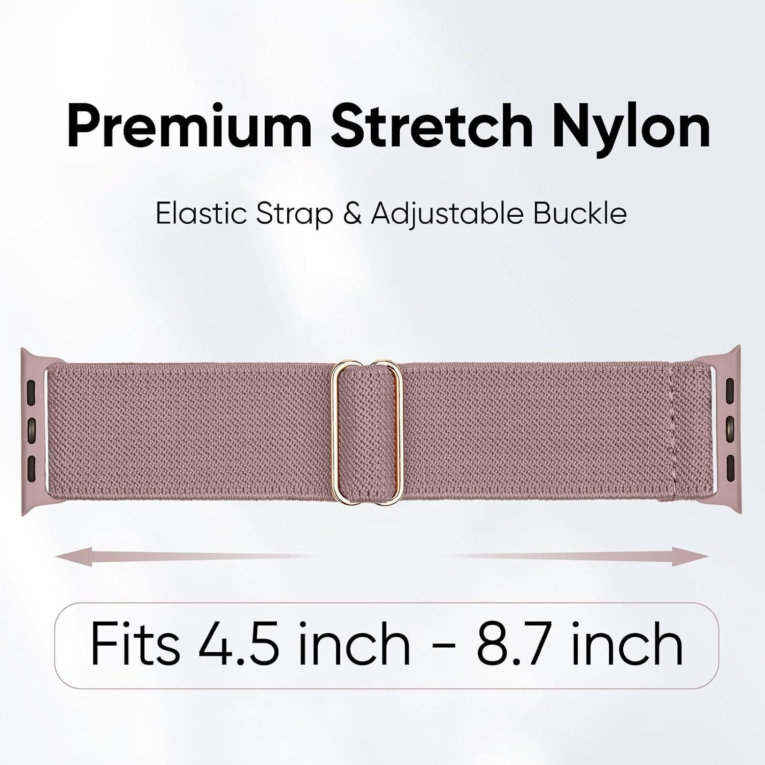 10 Pack Water-Resistant Stretchy Straps for Apple Watch 40mm 44mm Compatible Ban