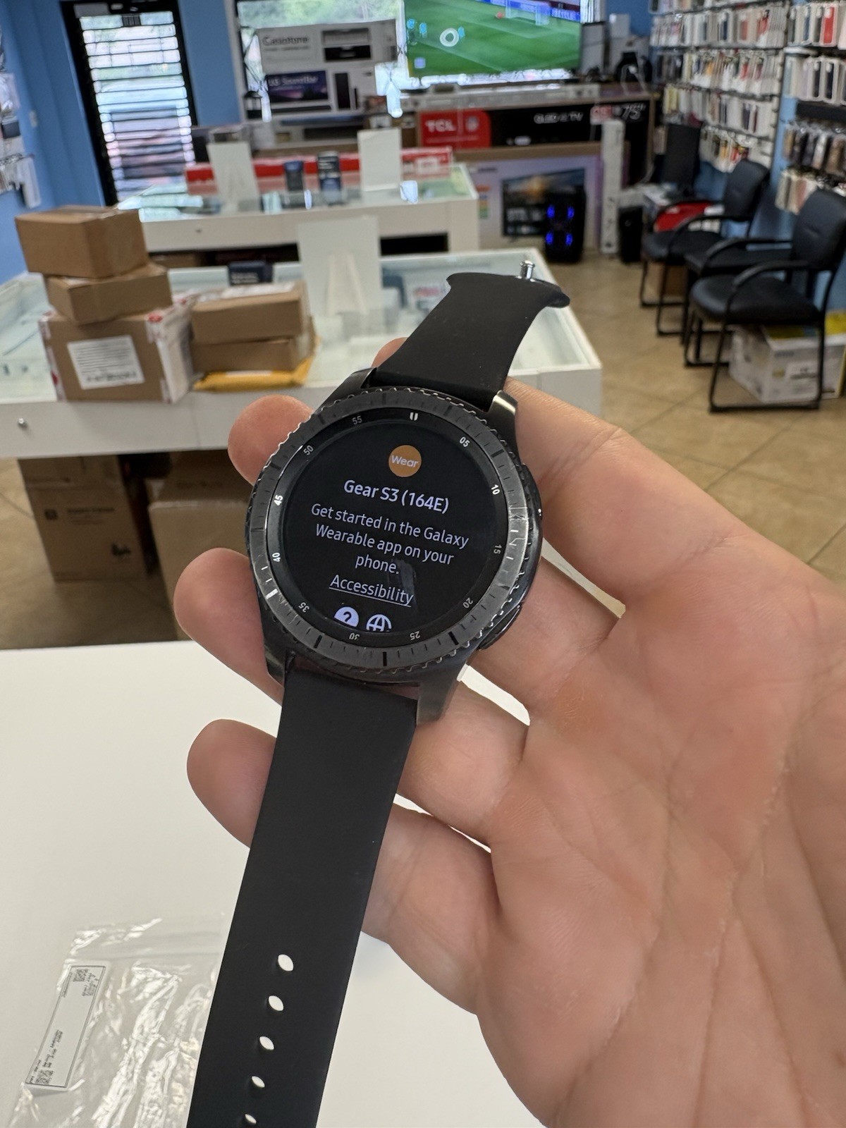 Samsung Galaxy Gear S3 Frontier Smart Watch SM R760 Bluetooth 46mm