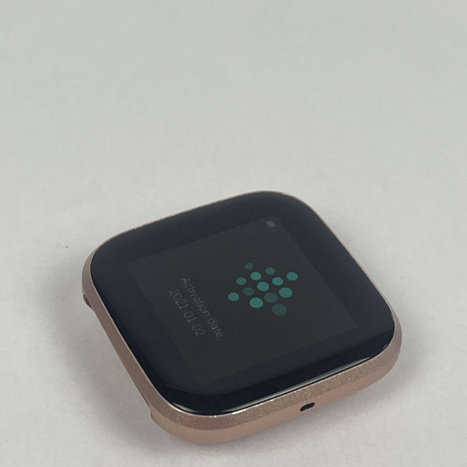 Fitbit Versa 2 – Health & Fitness Smart Watch Copper Rose FB507 *WORKING*