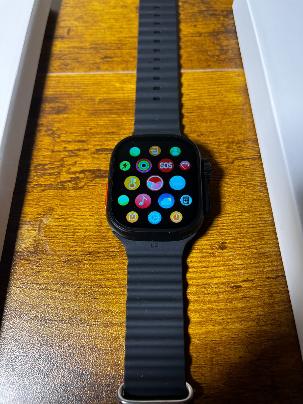 Apple Watch Ultra 3, Aluminum Case, 49mm, Black Band, Brand New