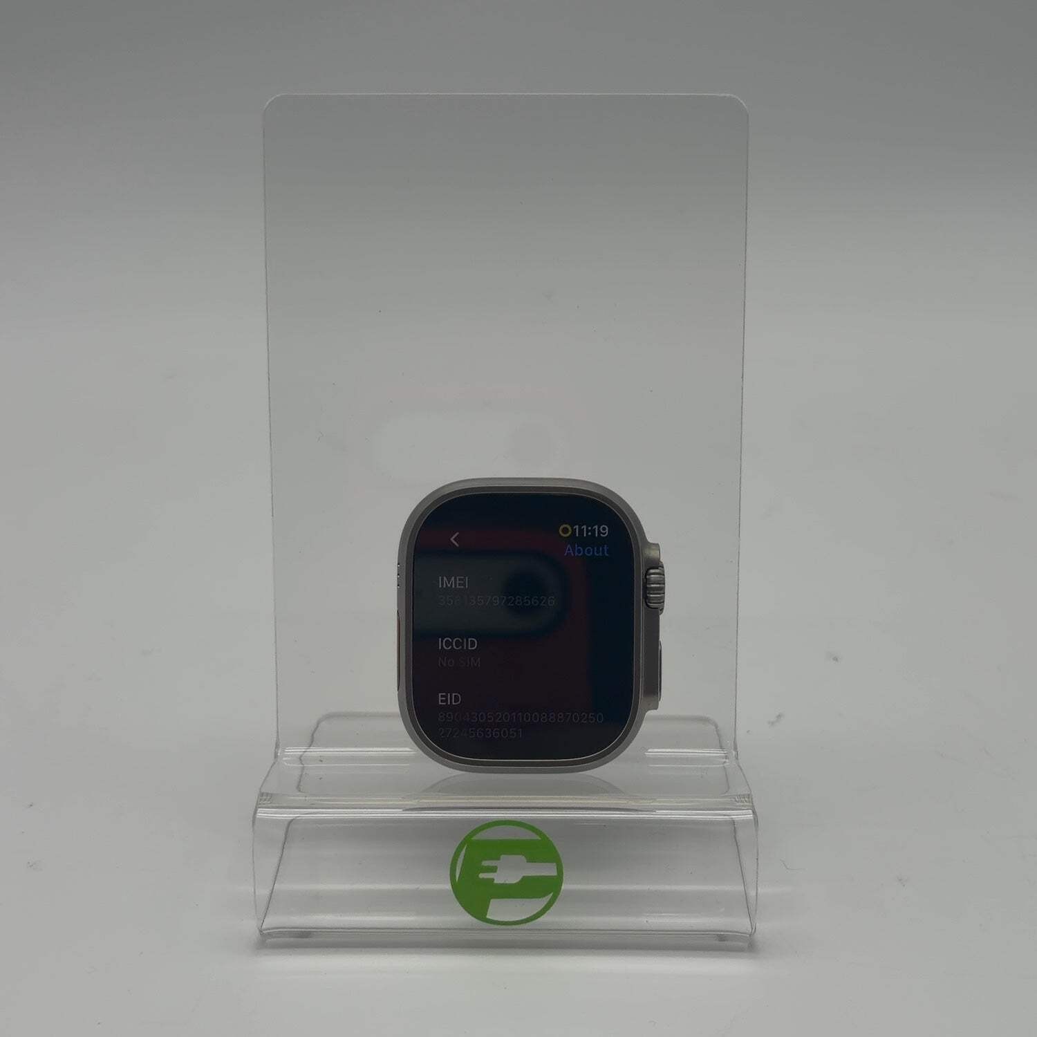 Unlocked Apple Watch Ultra 3 49MM Natural Titanium Blue Alpine Loop MEWK4LW/A